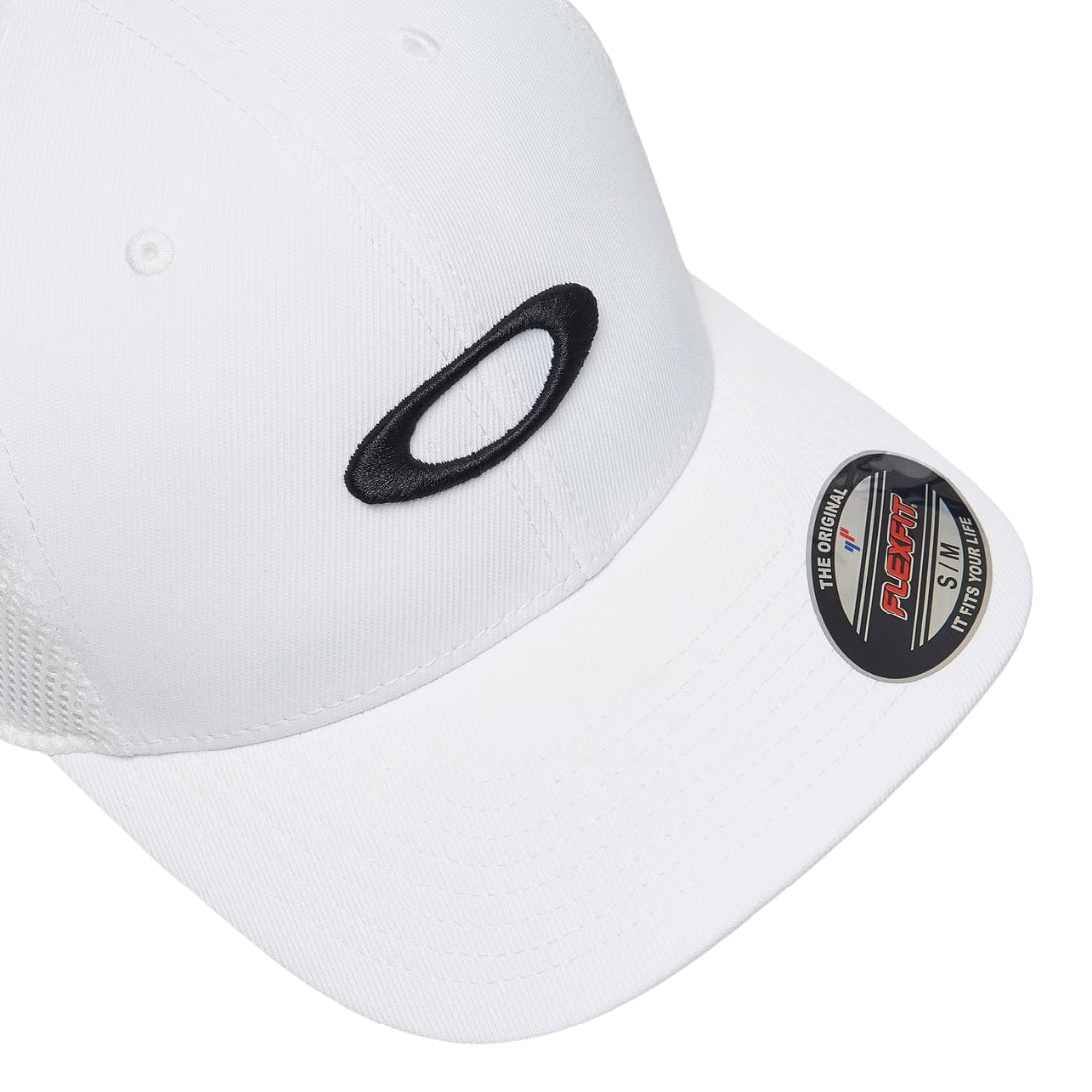 Oakley Ellipse Mesh Hat Cap - White/Black - Baseball Cap by Oakley
