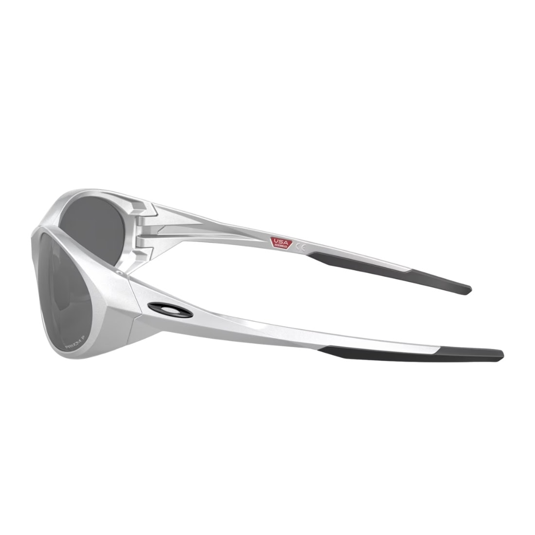 Oakley Eyejacket Redux Sunglasses - Silver/Prizm Black Polarized - Round Sunglasses by Oakley