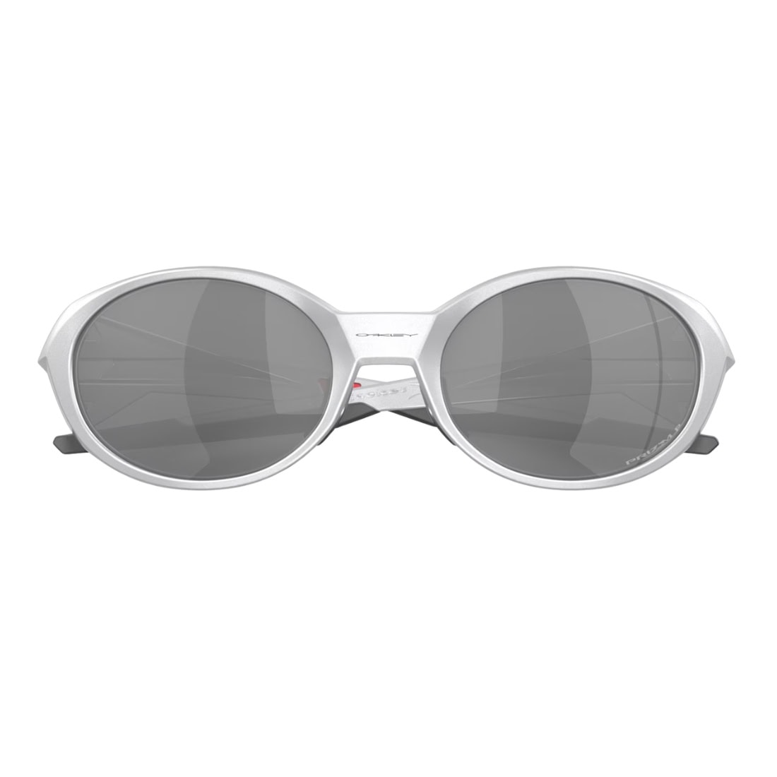 Oakley Eyejacket Redux Sunglasses - Silver/Prizm Black Polarized - Round Sunglasses by Oakley