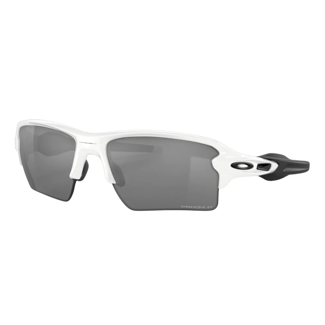 Oakley Flak 2.0 XL Sunglasses - Polished White/Prizm Black Polarised - Wrap Around Sunglasses by Oakley