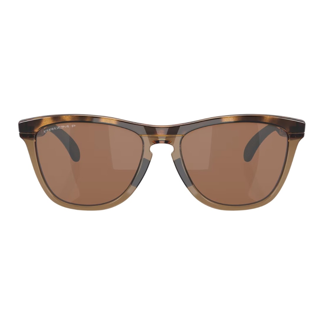 Oakley Frogskins Range Polarized Sunglasses - Brown Tort/Brown Smoke/Prizm Tungsten Polarised - Square/Rectangular Sunglasses by Oakley