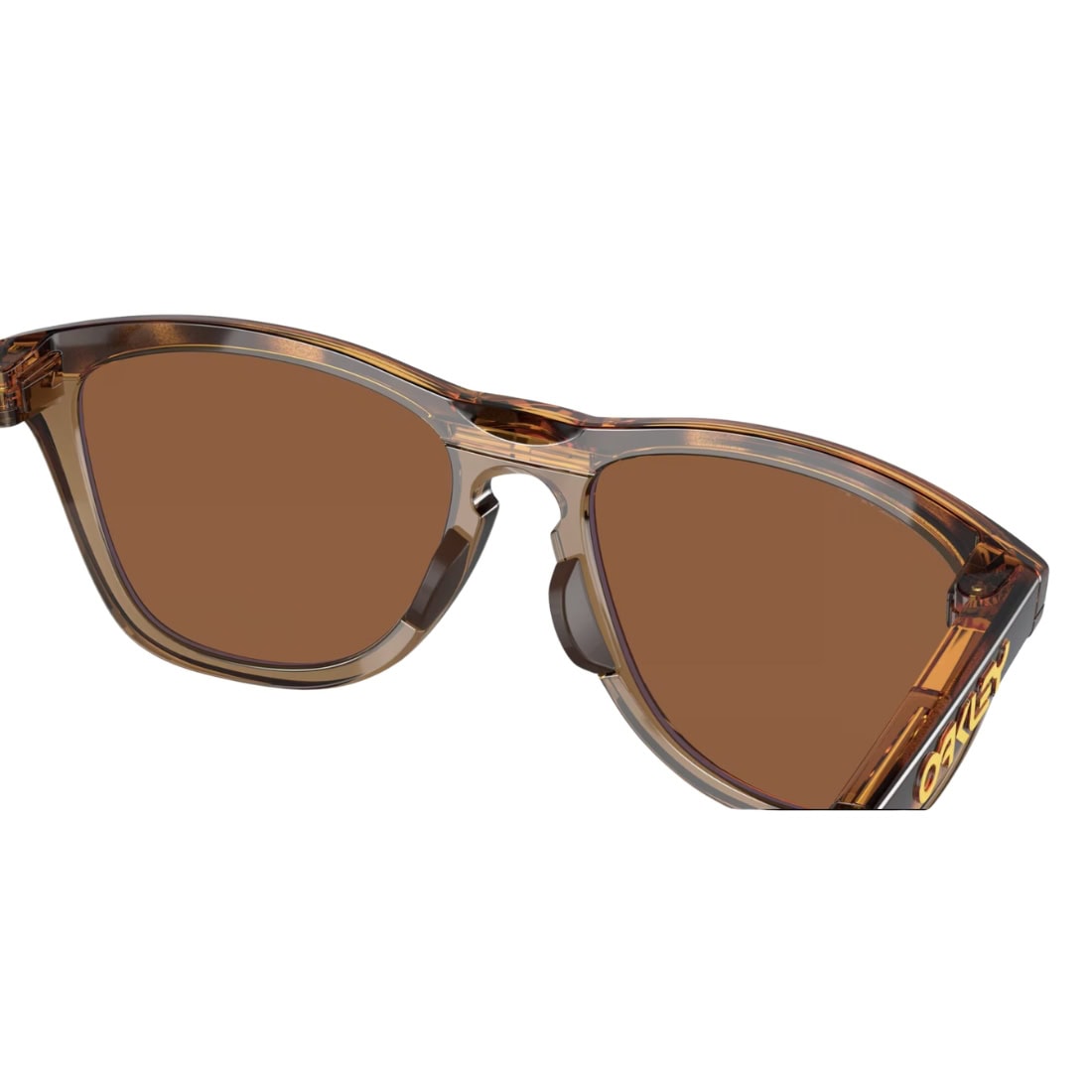 Oakley Frogskins Range Polarized Sunglasses - Brown Tort/Brown Smoke/Prizm Tungsten Polarised - Square/Rectangular Sunglasses by Oakley