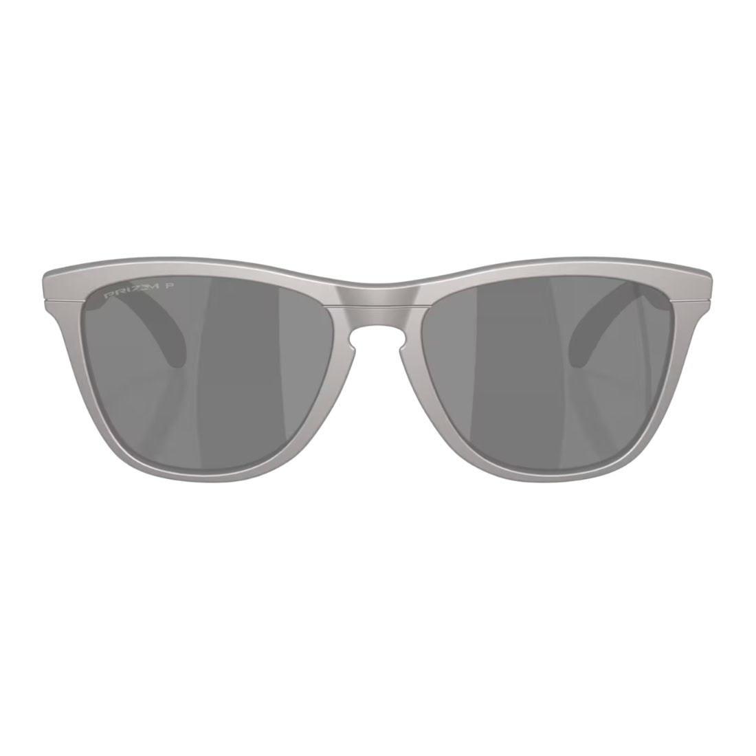 Oakley Frogskins Range Polarized Sunglasses - Titanium/Prizm Black Polarised - Square/Rectangular Sunglasses by Oakley