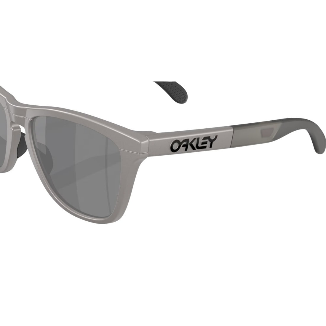 Oakley Frogskins Range Polarized Sunglasses - Titanium/Prizm Black Polarised - Square/Rectangular Sunglasses by Oakley