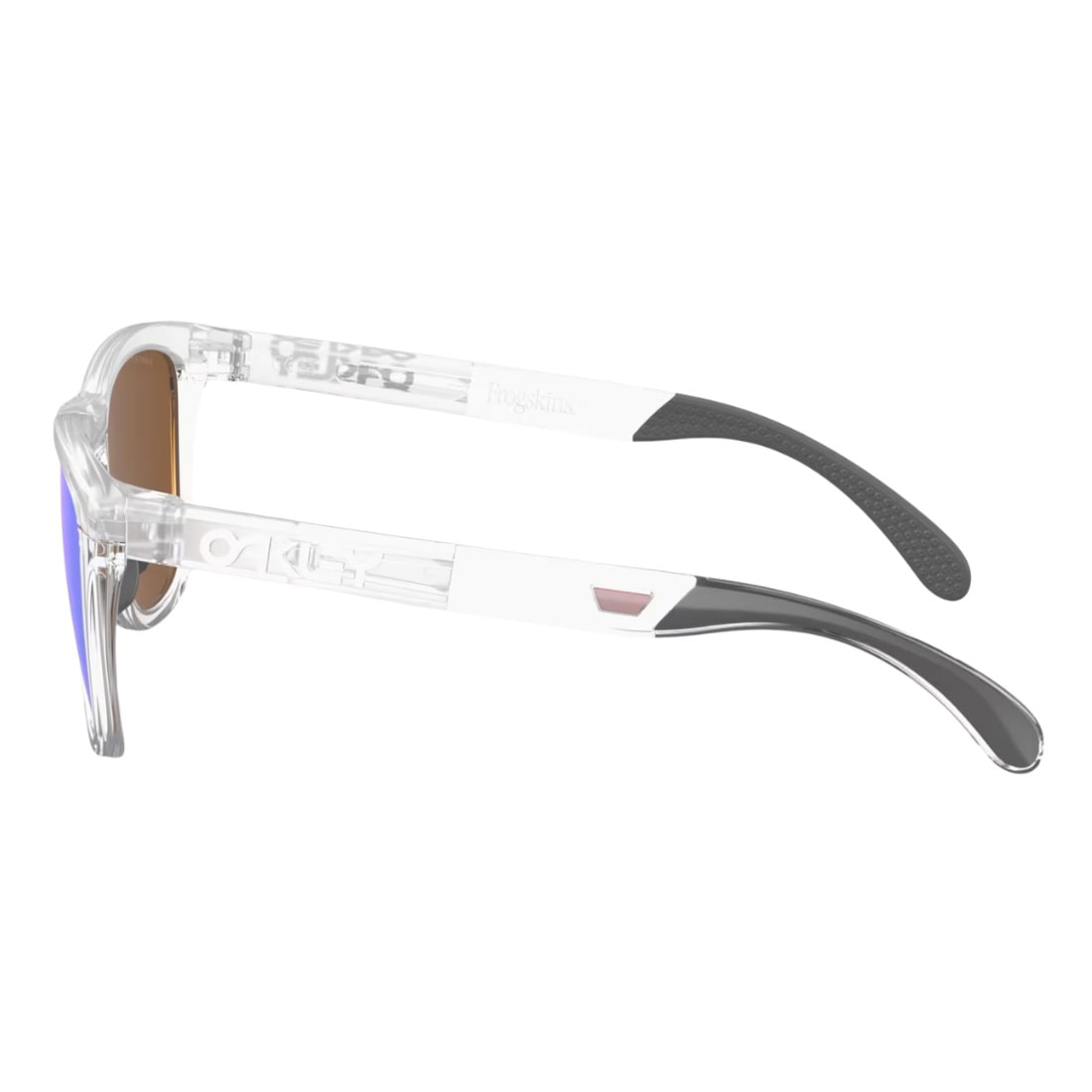 Oakley Frogskins Range Sunglasses - Matte Clear/Prizm Violet - Square/Rectangular Sunglasses by Oakley