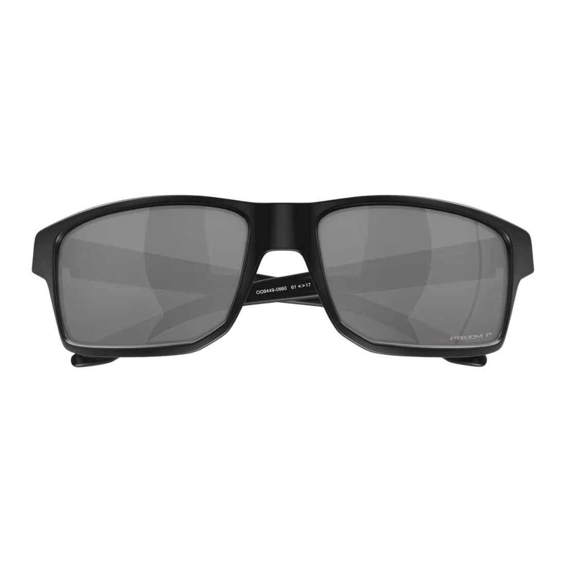 Oakley Gibston Sunglasses - Matte Black/Prizm Black Polarised - Square/Rectangular Sunglasses by Oakley
