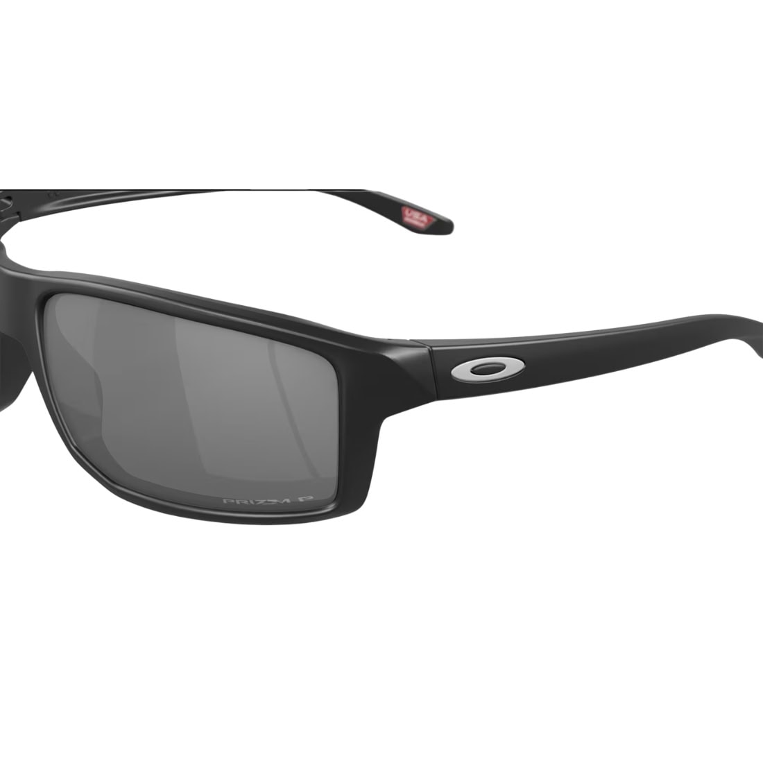 Oakley Gibston Sunglasses - Matte Black/Prizm Black Polarised - Square/Rectangular Sunglasses by Oakley