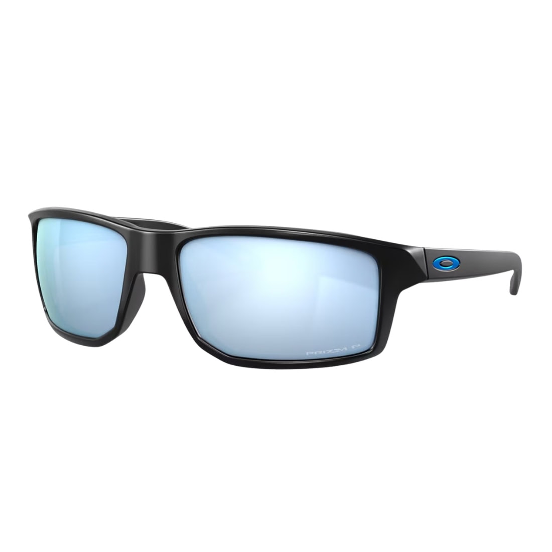 Oakley Gibston Sunglasses - Matte Black/Prizm Deep Water Polarised