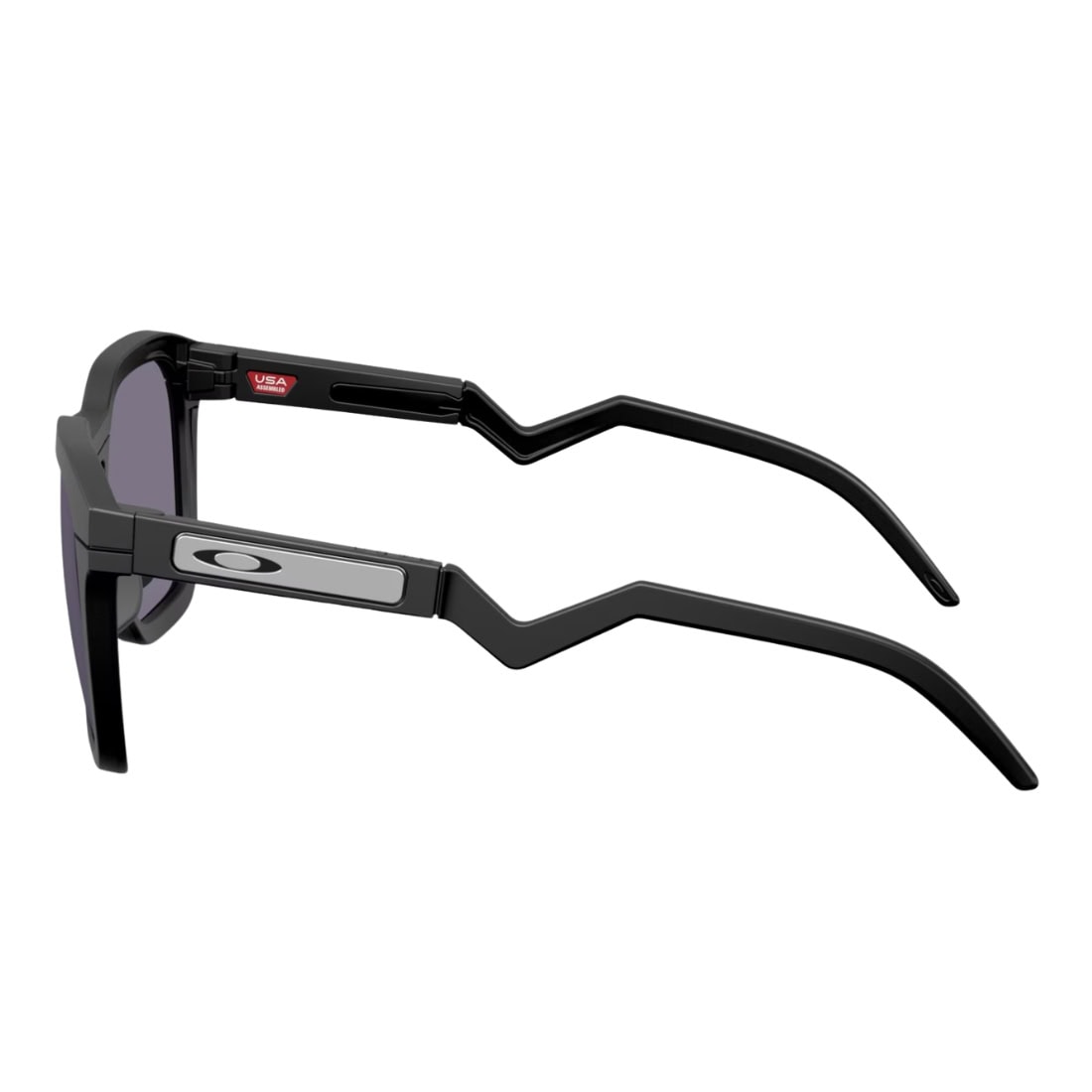 Oakley HSTN SQ Sunglasses - Matte Black/Prizm Grey - Square/Rectangular Sunglasses by Oakley