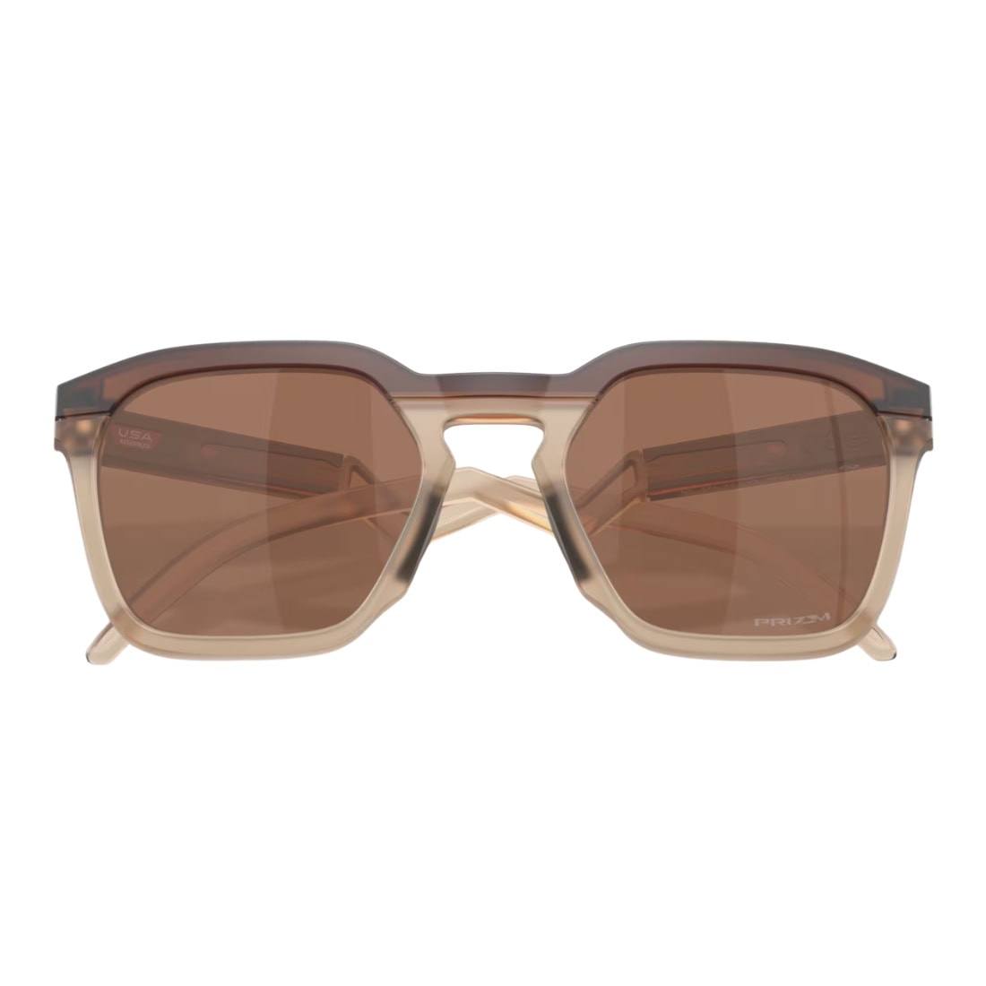 Oakley HSTN SQ Sunglasses - Matte Rootbeer/Prizm Tungsten - Square/Rectangular Sunglasses by Oakley