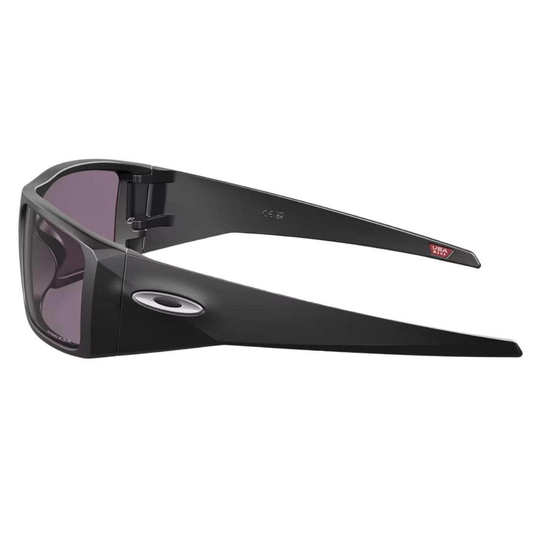 Oakley Heliostat Sunglasses - Matte Black/Prism Grey - Wrap Around Sunglasses by Oakley