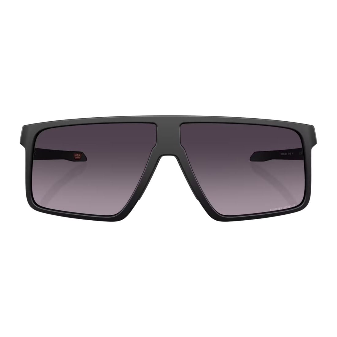Oakley Helux Sunglasses - Matte Black/Prizm Grey Gradient - Wrap Around Sunglasses by Oakley