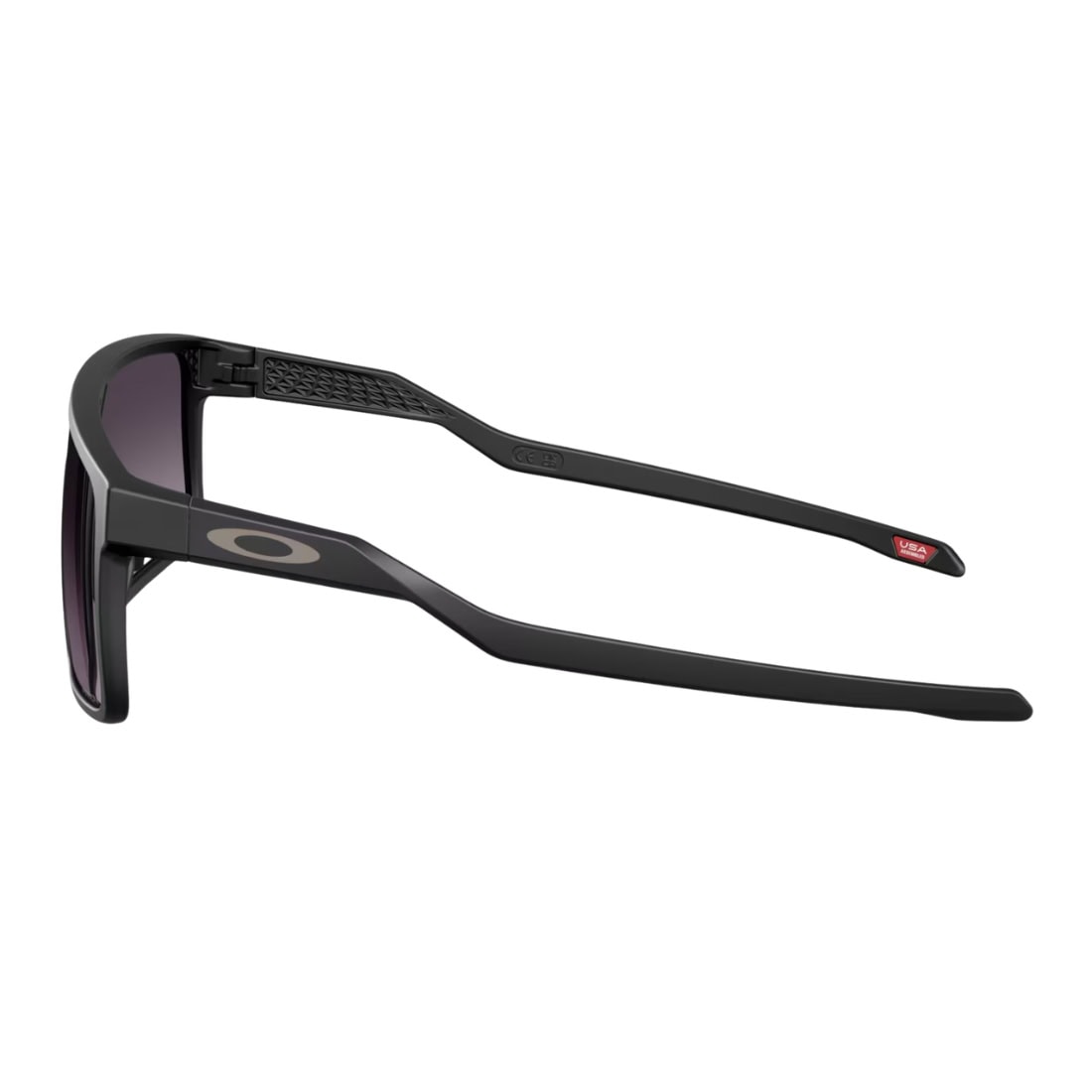 Oakley Helux Sunglasses - Matte Black/Prizm Grey Gradient - Wrap Around Sunglasses by Oakley