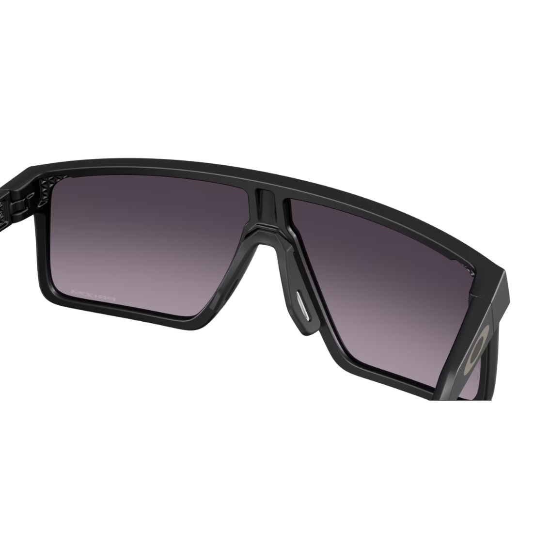 Oakley Helux Sunglasses - Matte Black/Prizm Grey Gradient - Wrap Around Sunglasses by Oakley
