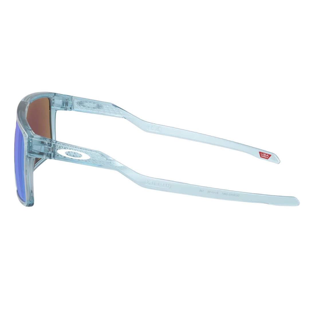 Oakley Helux Sunglasses - Trans Stonewash/Prizm Sapphire - Wrap Around Sunglasses by Oakley