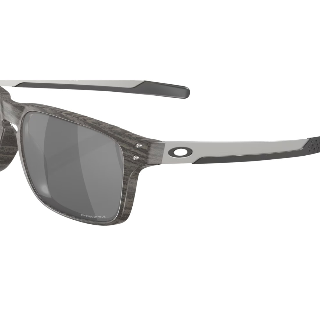 Oakley Holbrook Mix Sunglasses - Woodgrain/Prizm Black - Square/Rectangular Sunglasses by Oakley