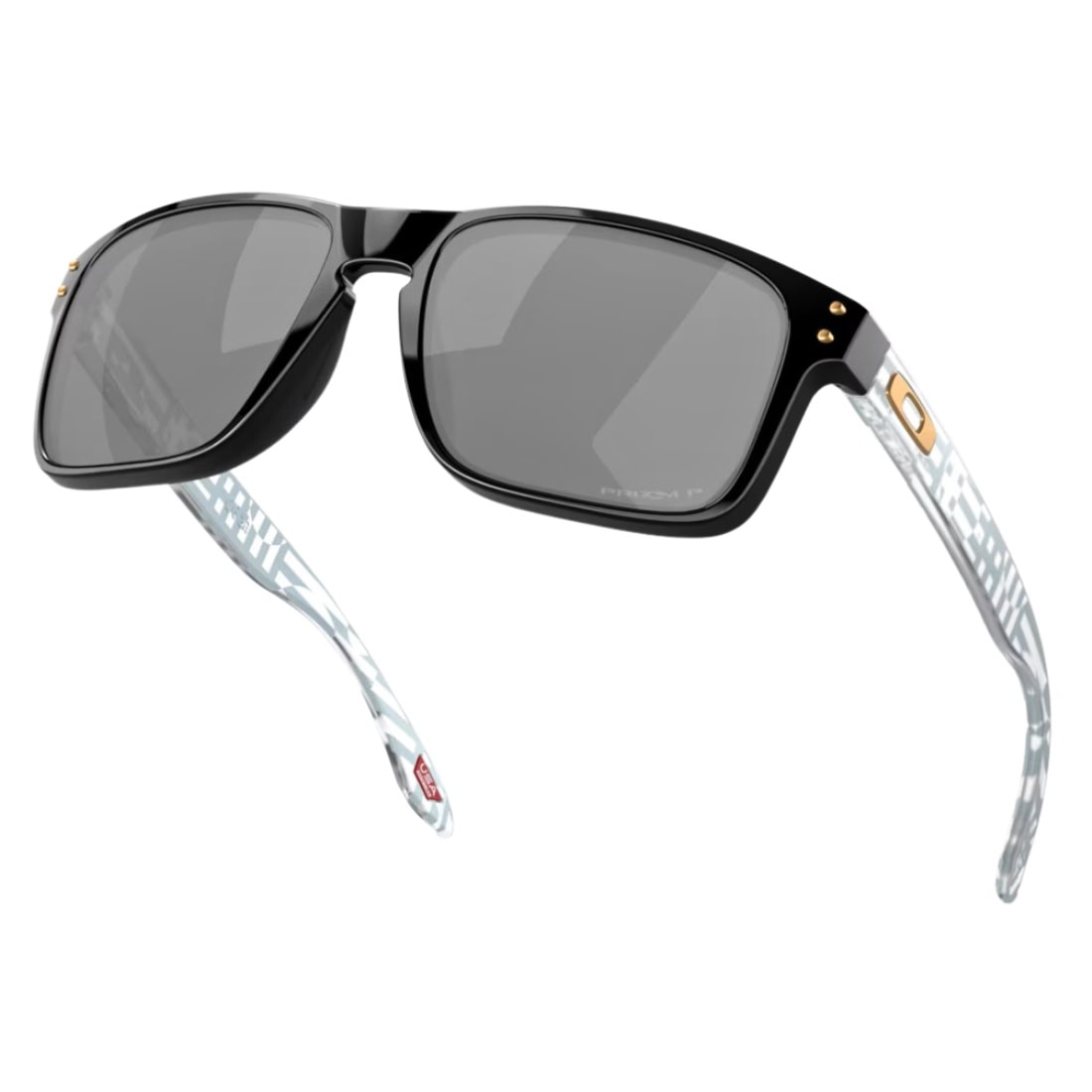 Oakley Holbrook Sunglasses - Black Introspect/Prizm Black Polarised - Square/Rectangular Sunglasses by Oakley