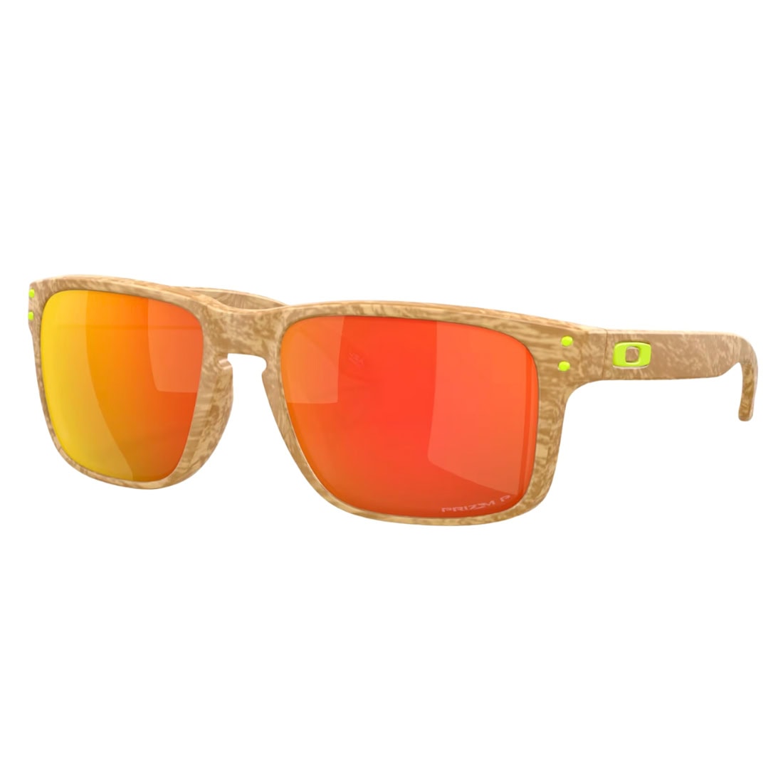 Oakley Holbrook Sunglasses - Matte Stone Desert Tan/Prizm Ruby Polarised - Square/Rectangular Sunglasses by Oakley