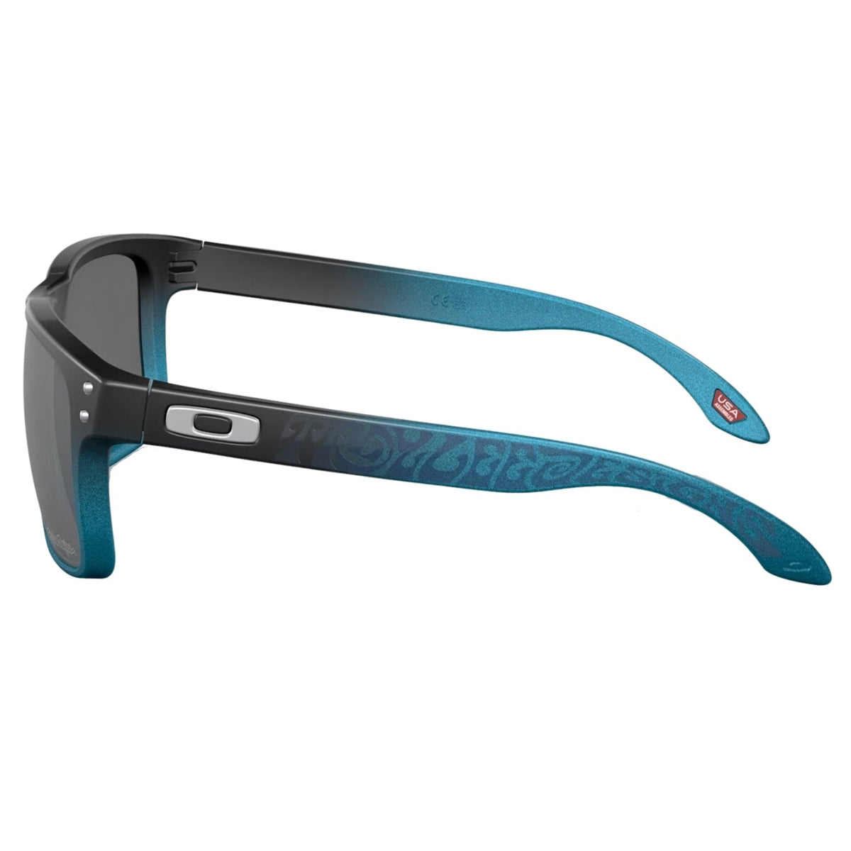 Oakley x Troy Lee Designs Holbrook Sunglasses - TLD Blue Fade/Prizm Black