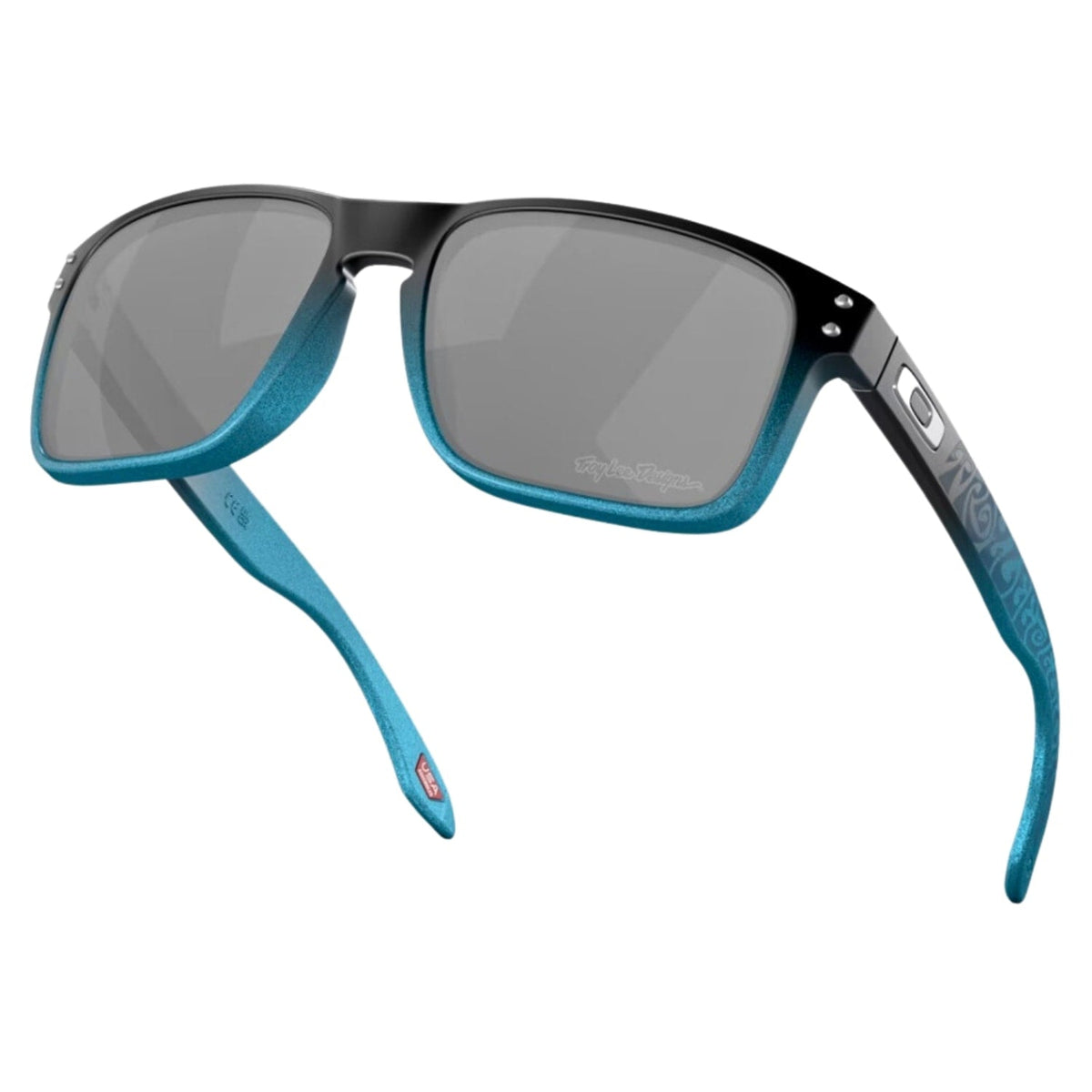 Oakley x Troy Lee Designs Holbrook Sunglasses - TLD Blue Fade/Prizm Black