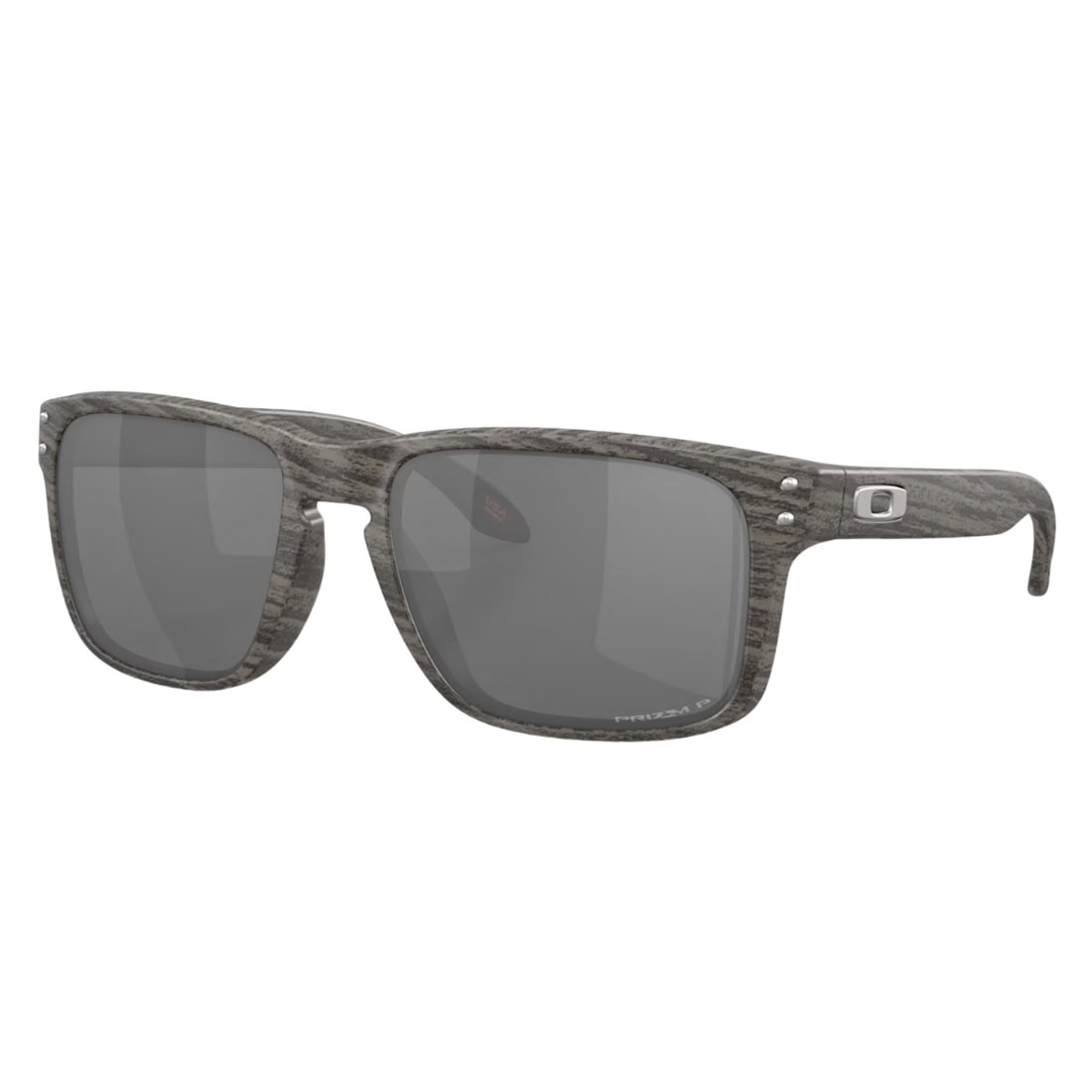 Oakley Holbrook Sunglasses - Woodgrain/Prizm Black Polarised - Square/Rectangular Sunglasses by Oakley