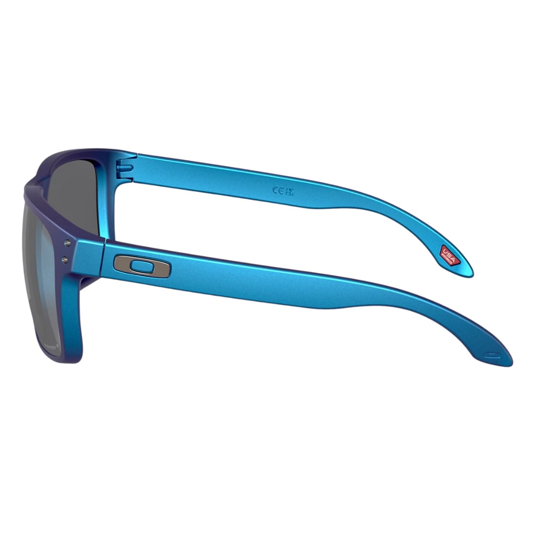 Oakley Holbrook XL Sunglasses - Matte Cyan/Blue Colorshift/Prizm Black Polarised - Wrap Around Sunglasses by Oakley