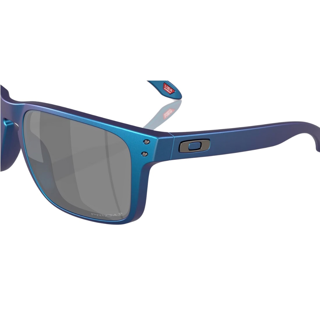 Oakley Holbrook XL Sunglasses - Matte Cyan/Blue Colorshift/Prizm Black Polarised - Wrap Around Sunglasses by Oakley