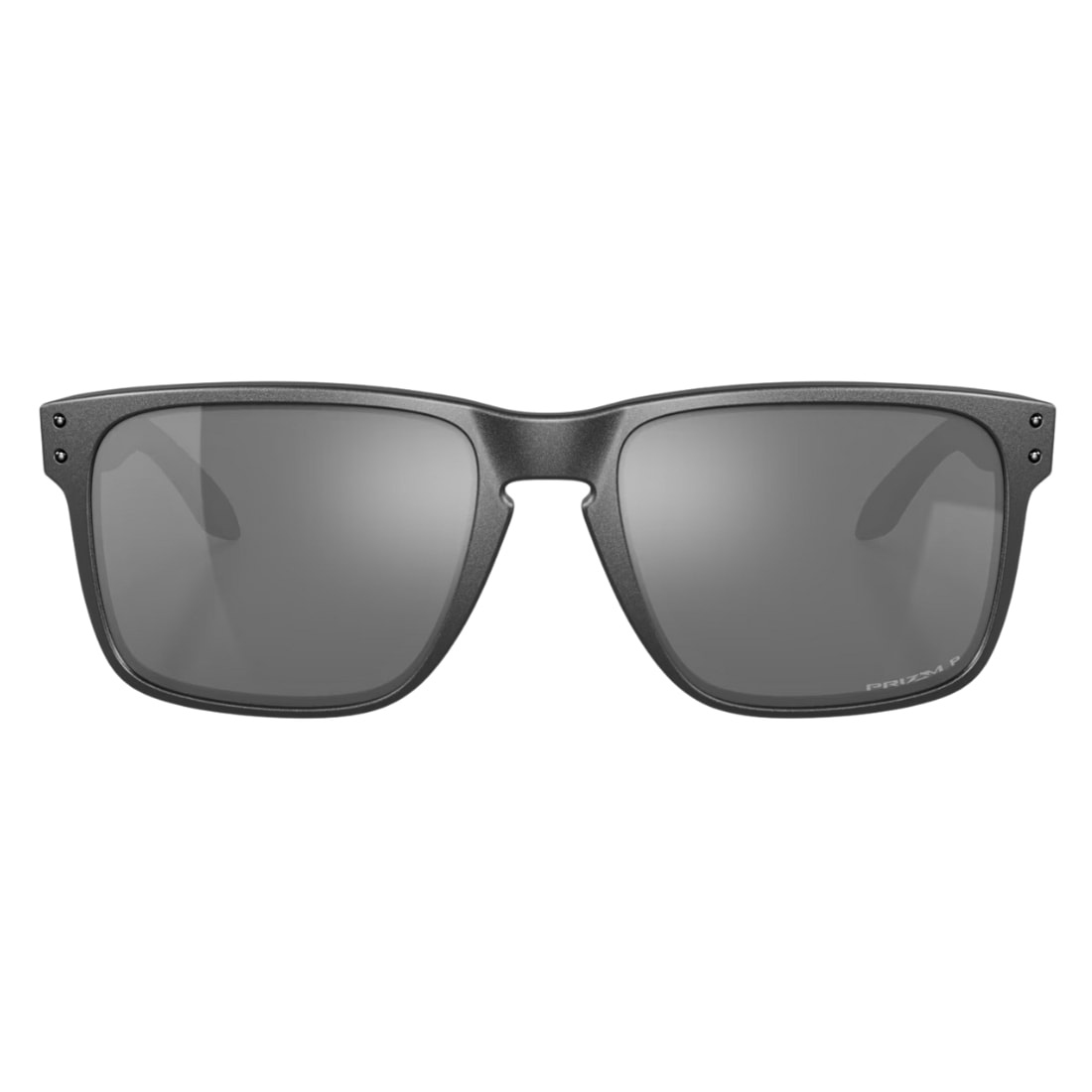 Oakley Holbrook Xl Polarised Sunglasses - Steel/Prizm Black Polarized - Square/Rectangular Sunglasses by Oakley