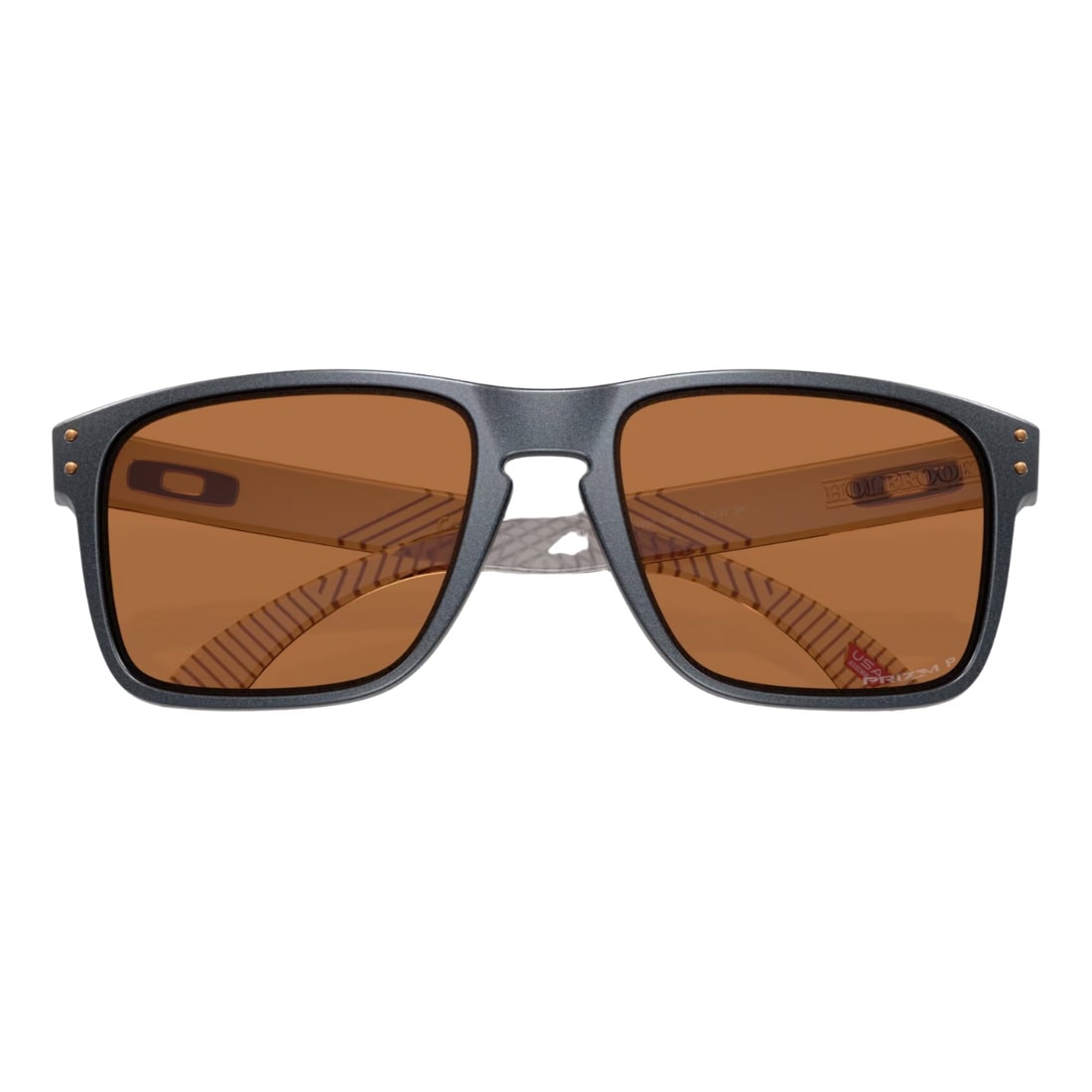 Oakley Holbrook XL Sunglasses - Blue Steel/Prizm Bronze Polarised - Square/Rectangular Sunglasses by Oakley
