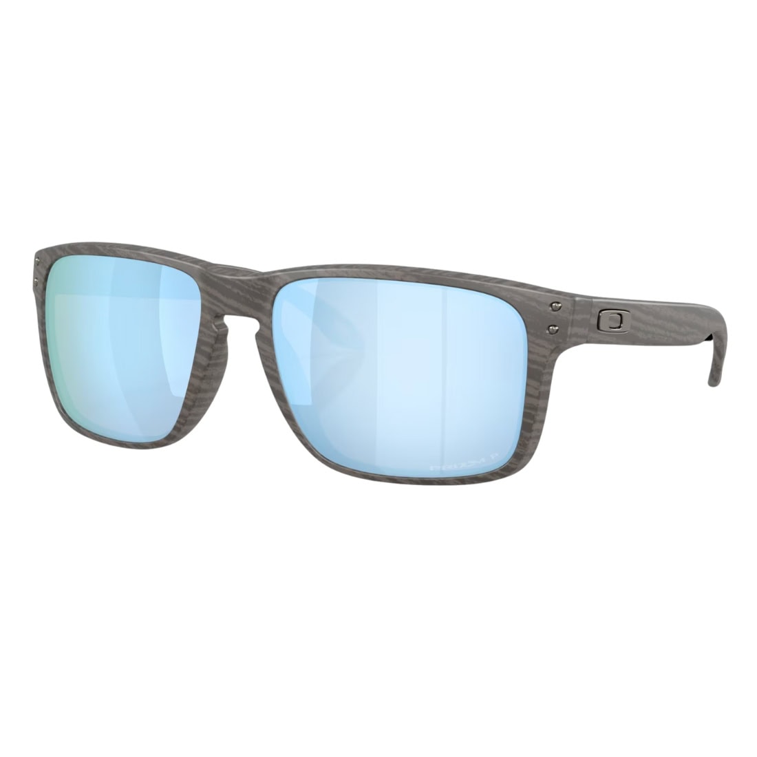 Oakley Holbrook XXL Sunglasses - Woodgrain/Prizm Deep Water Polarised - Square/Rectangular Sunglasses by Oakley