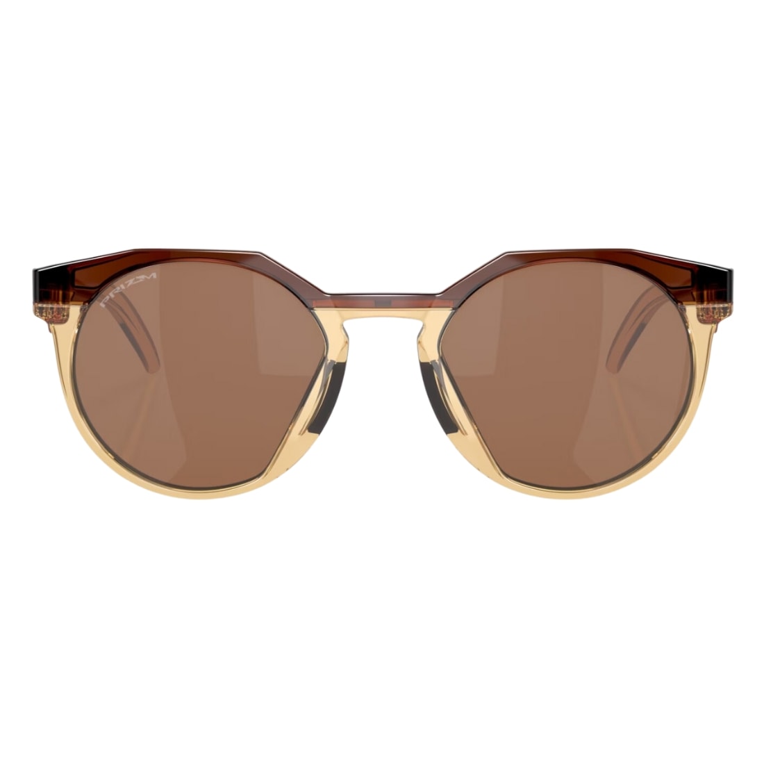 Oakley Hstn Kylian Mbappé Signature Series Sunglasses - Dark Amber/Prizm Tungsten - Round Sunglasses by Oakley