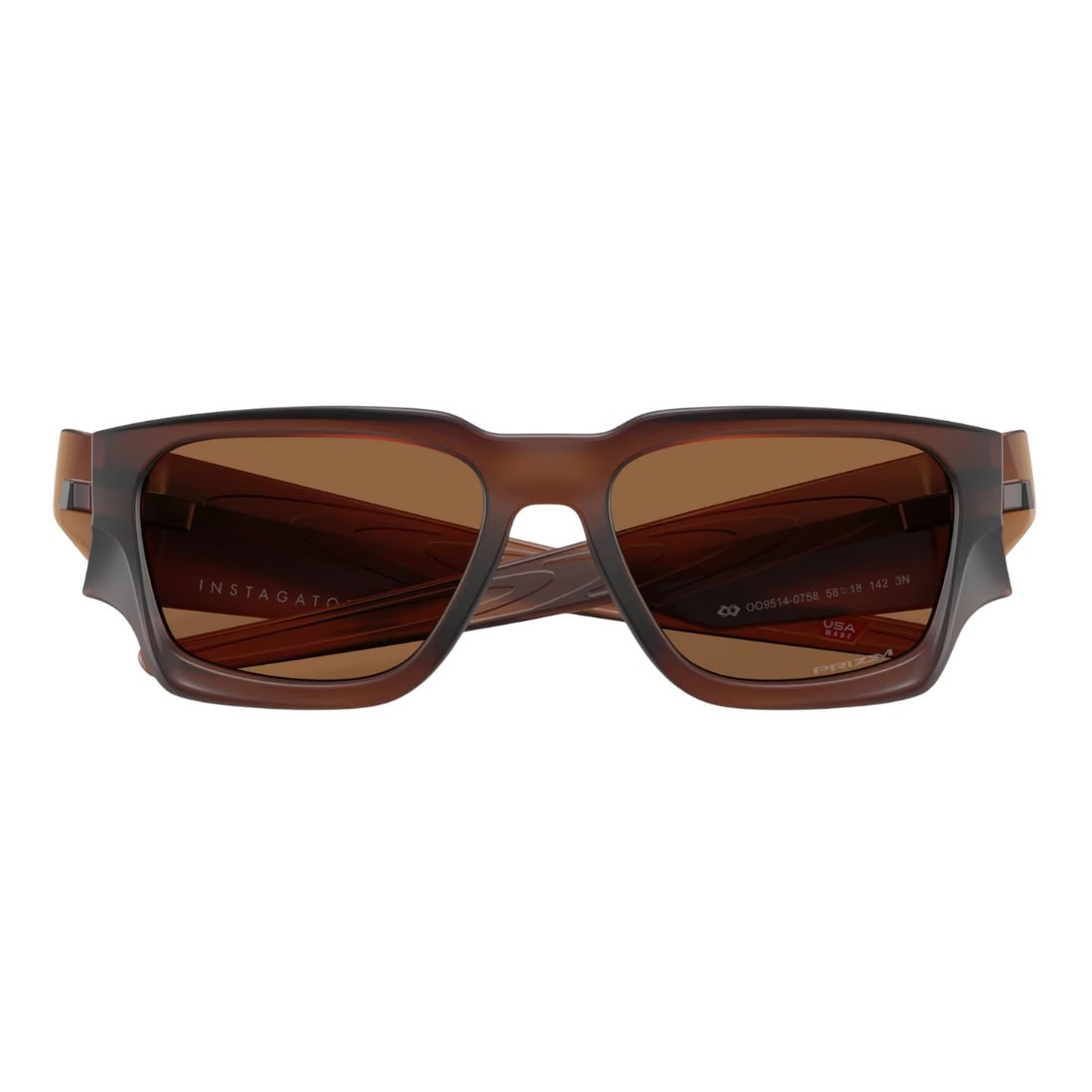 Oakley Instagator Sunglasses - Matte Rootbeer/Prizm Bronze - Square/Rectangular Sunglasses by Oakley