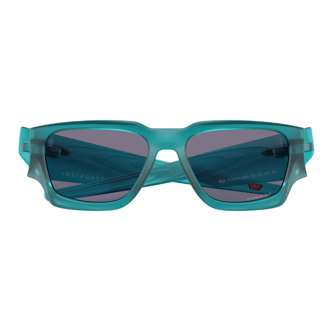 Oakley Instagator Sunglasses - Matte Trans Arctic Surf/Prizm Grey - Square/Rectangular Sunglasses by Oakley