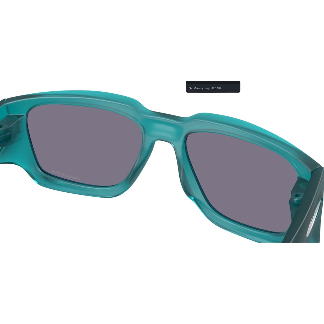 Oakley Instagator Sunglasses - Matte Trans Arctic Surf/Prizm Grey - Square/Rectangular Sunglasses by Oakley
