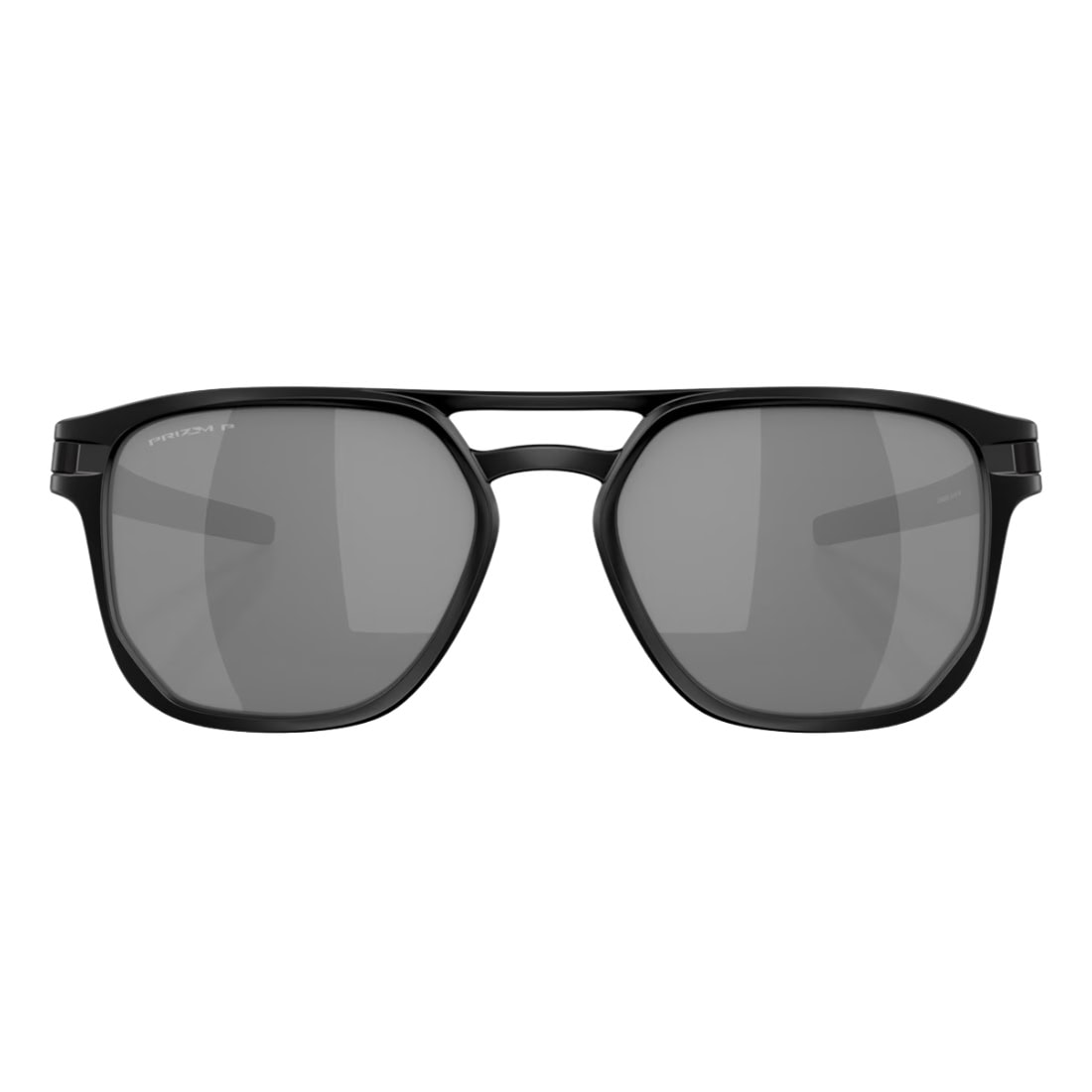 Oakley Latch Beta Sunglasses - Matte Black/Prizm Black Polarised - Square/Rectangular Sunglasses by Oakley