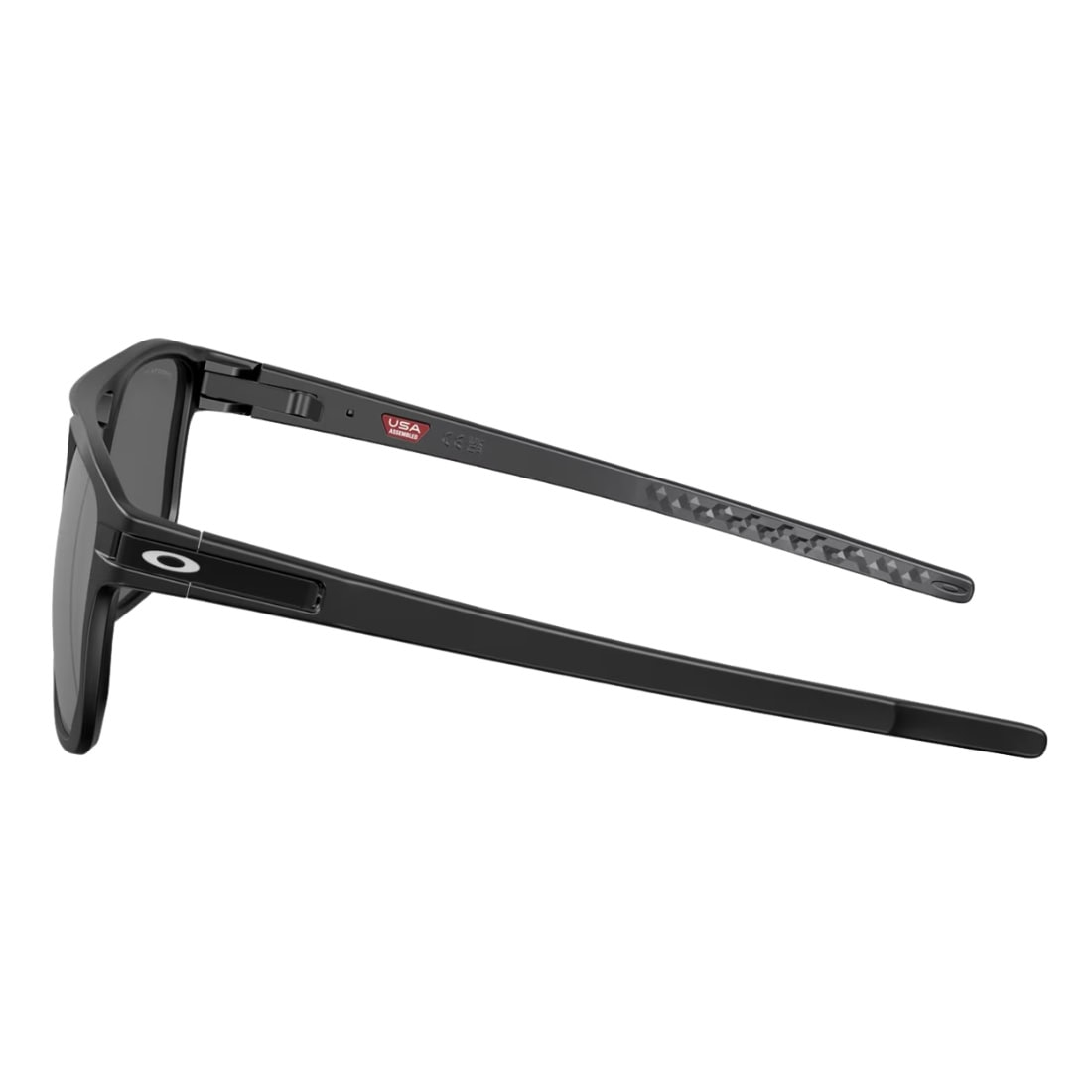 Oakley Latch Beta Sunglasses - Matte Black/Prizm Black Polarised - Square/Rectangular Sunglasses by Oakley