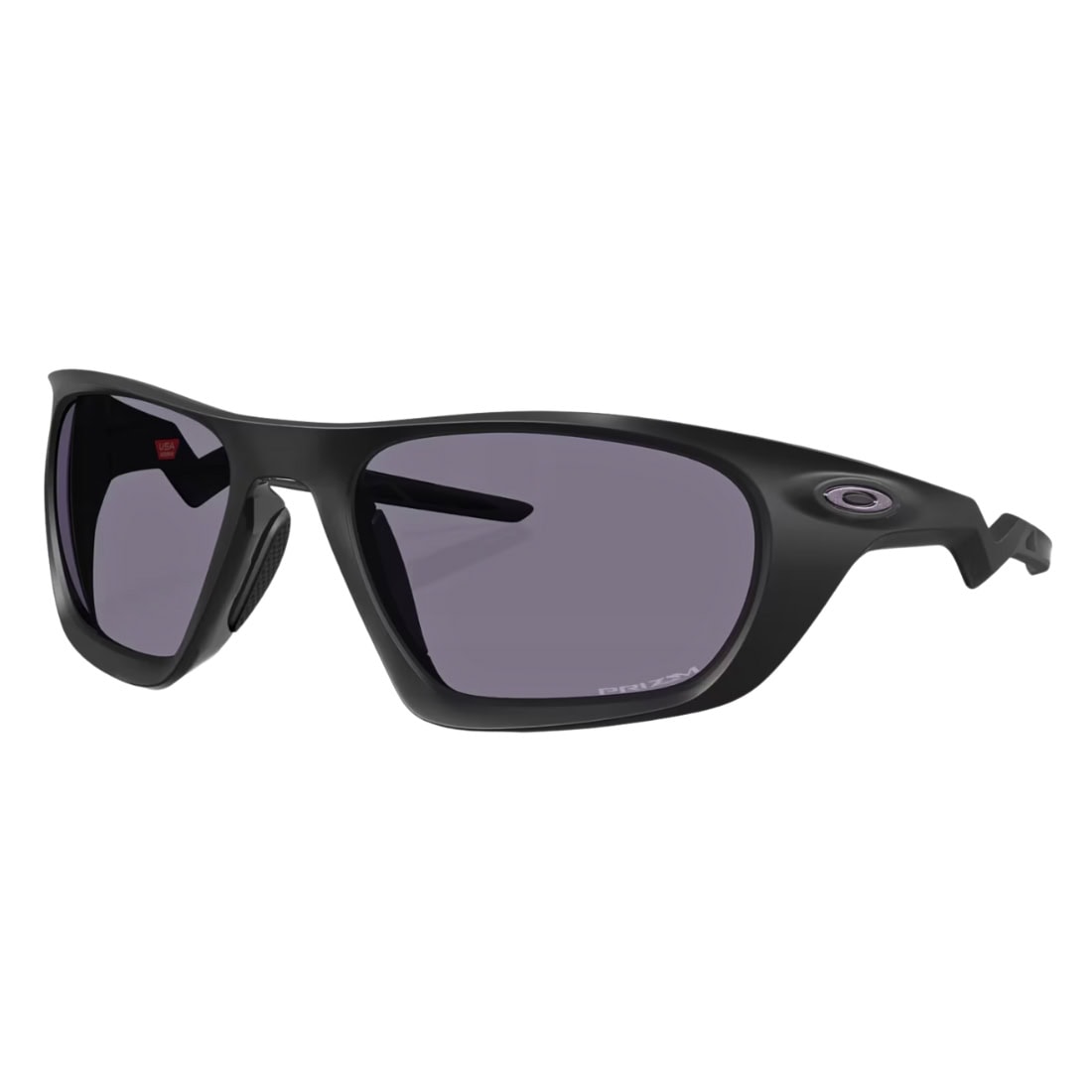 Oakley Lateralis Sunglasses - Matte Black Ink/Prizm Grey - Wrap Around Sunglasses by Oakley