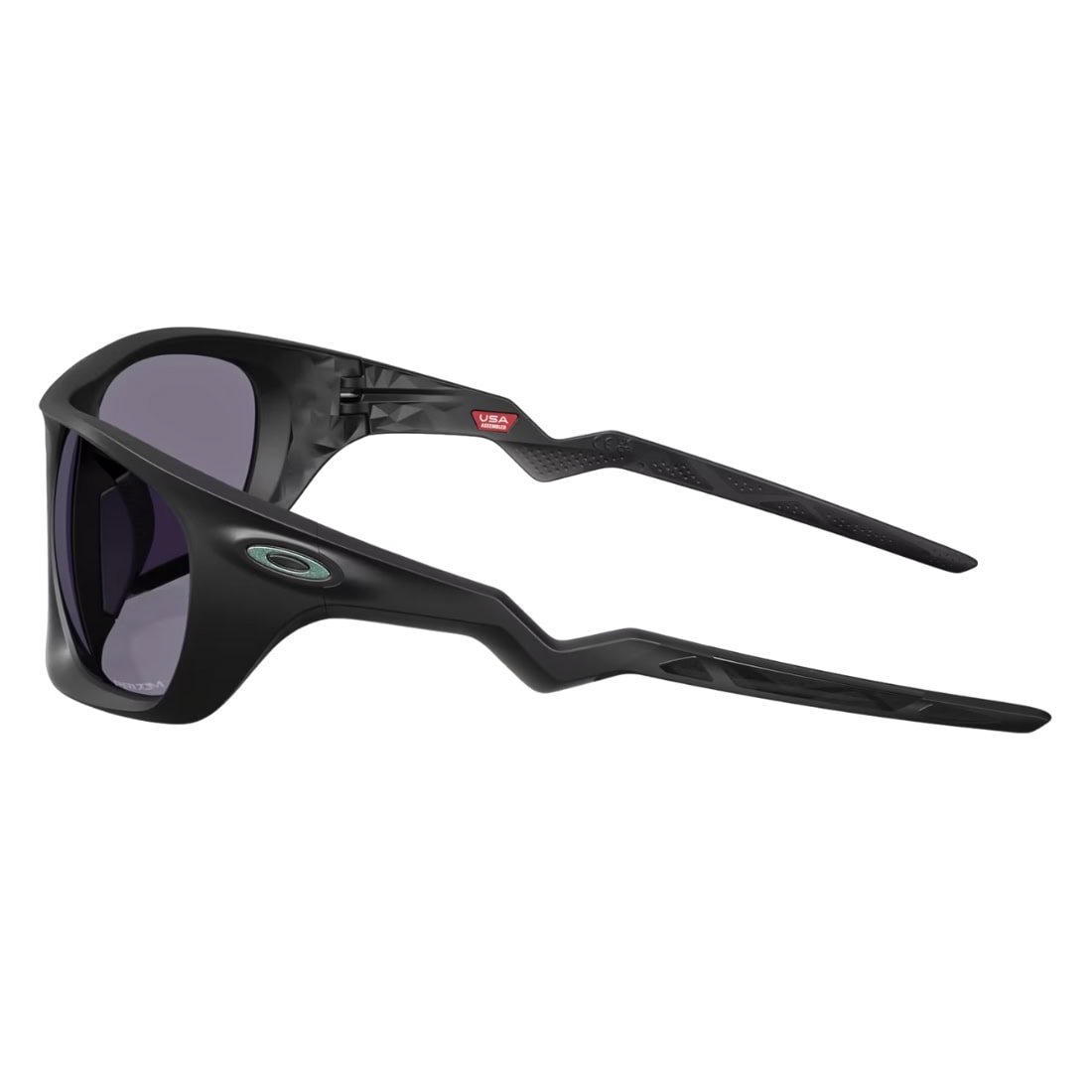 Oakley Lateralis Sunglasses - Matte Black Ink/Prizm Grey - Wrap Around Sunglasses by Oakley