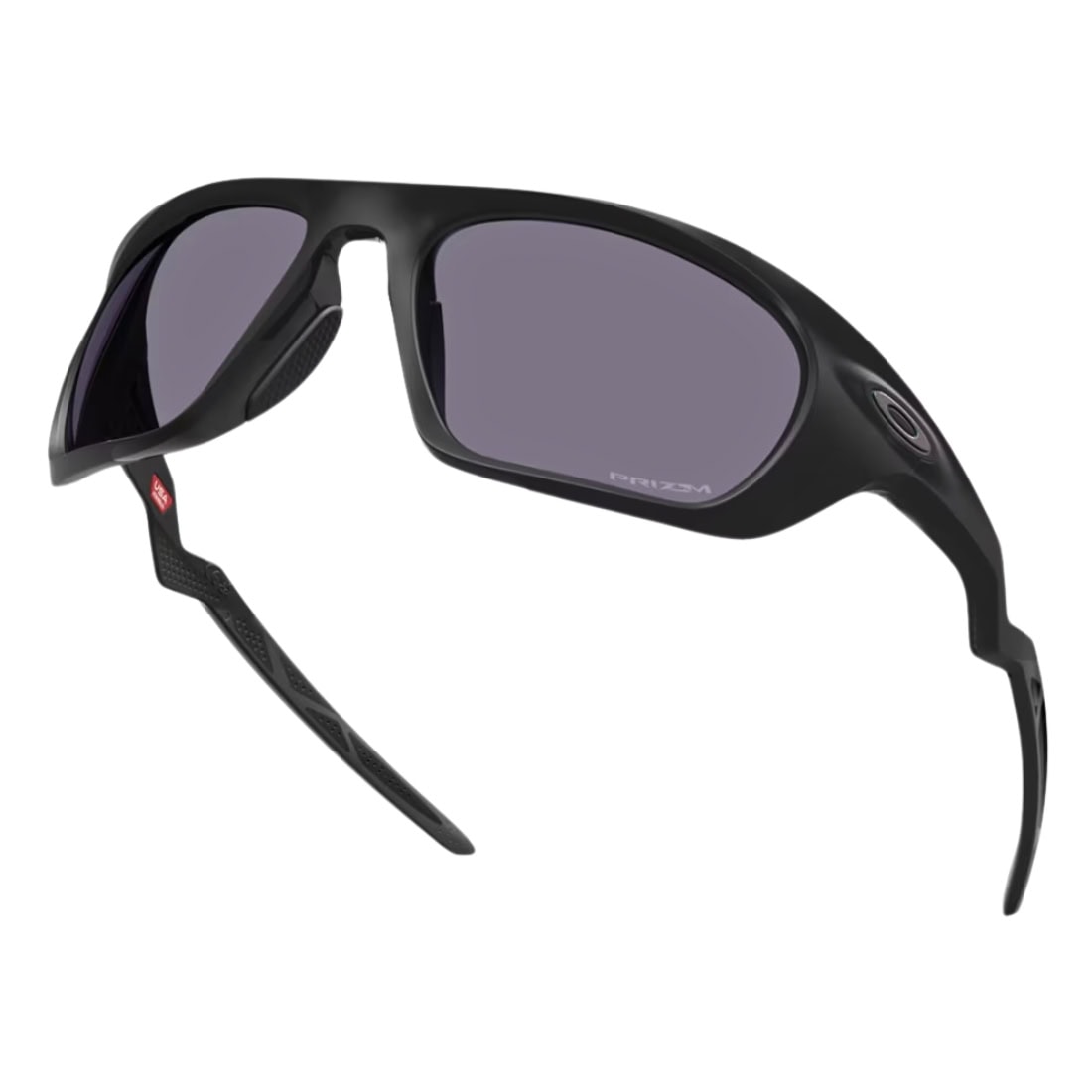 Oakley Lateralis Sunglasses - Matte Black Ink/Prizm Grey - Wrap Around Sunglasses by Oakley