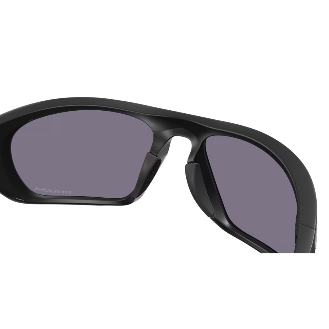 Oakley Lateralis Sunglasses - Matte Black Ink/Prizm Grey - Wrap Around Sunglasses by Oakley