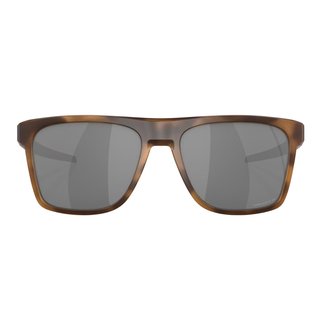 Oakley Leffingwell Polarized Sunglasses - Matte Brown Tortoise/Prizm Black Polarised - Square/Rectangular Sunglasses by Oakley