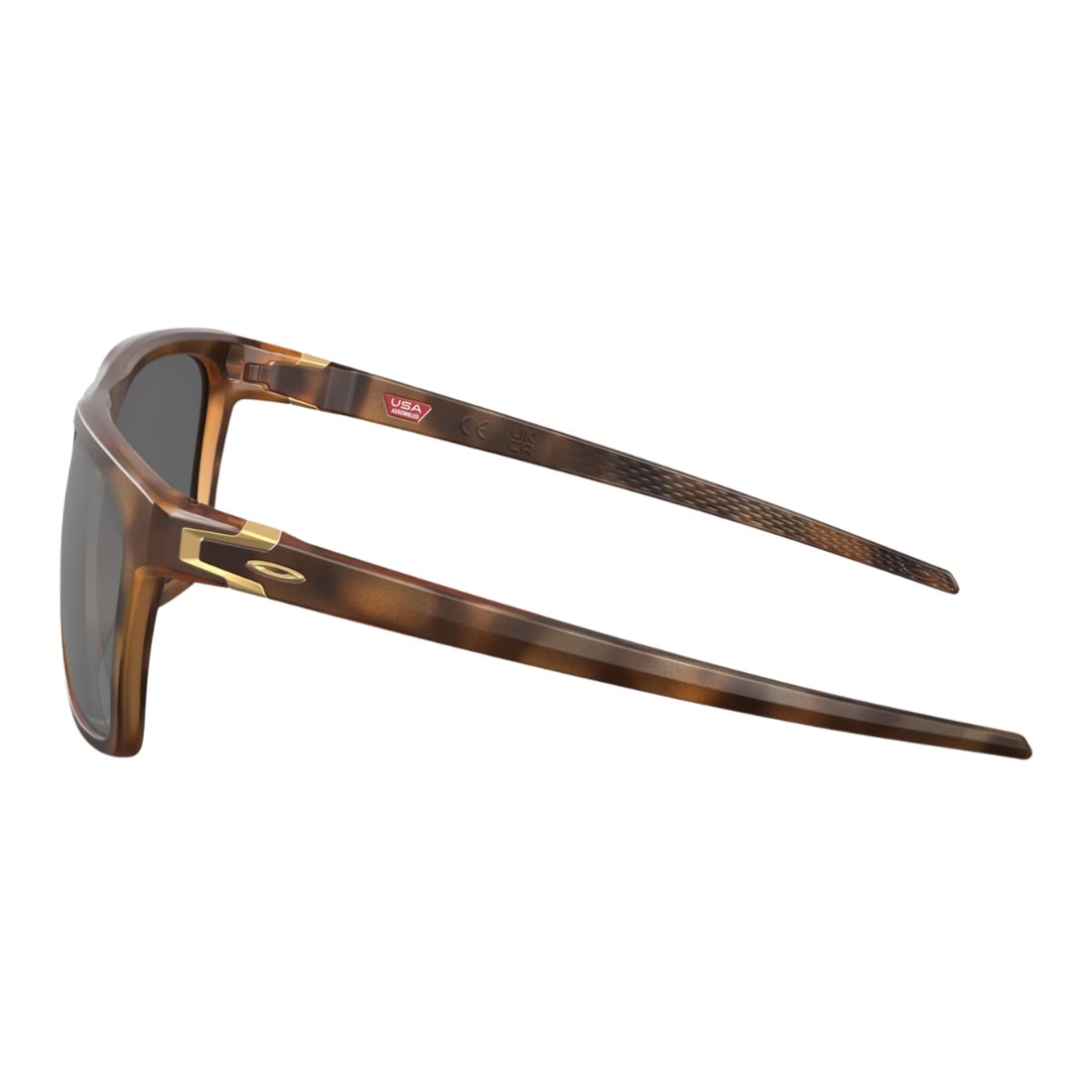 Oakley Leffingwell Polarized Sunglasses - Matte Brown Tortoise/Prizm Black Polarised - Square/Rectangular Sunglasses by Oakley