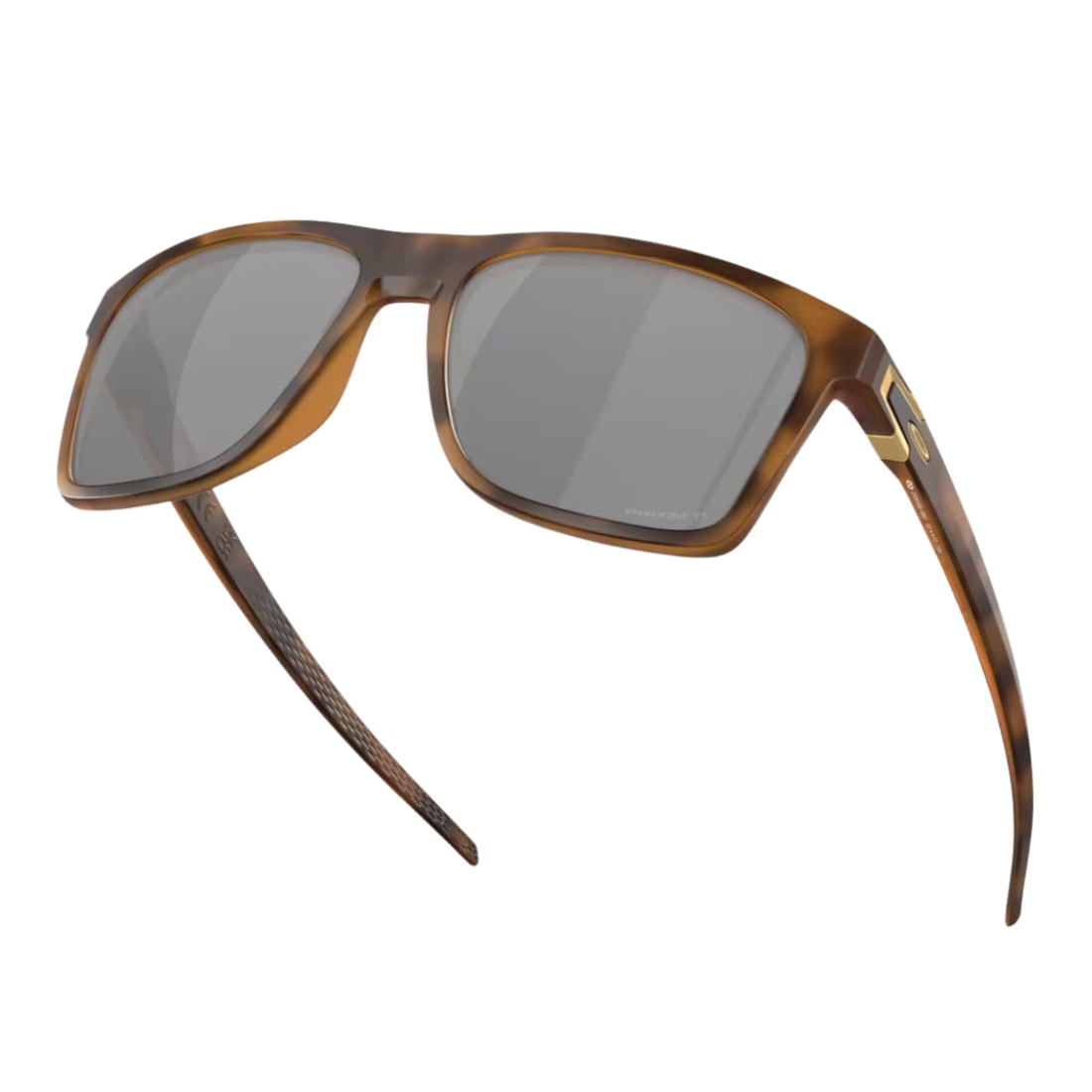 Oakley Leffingwell Polarized Sunglasses - Matte Brown Tortoise/Prizm Black Polarised - Square/Rectangular Sunglasses by Oakley