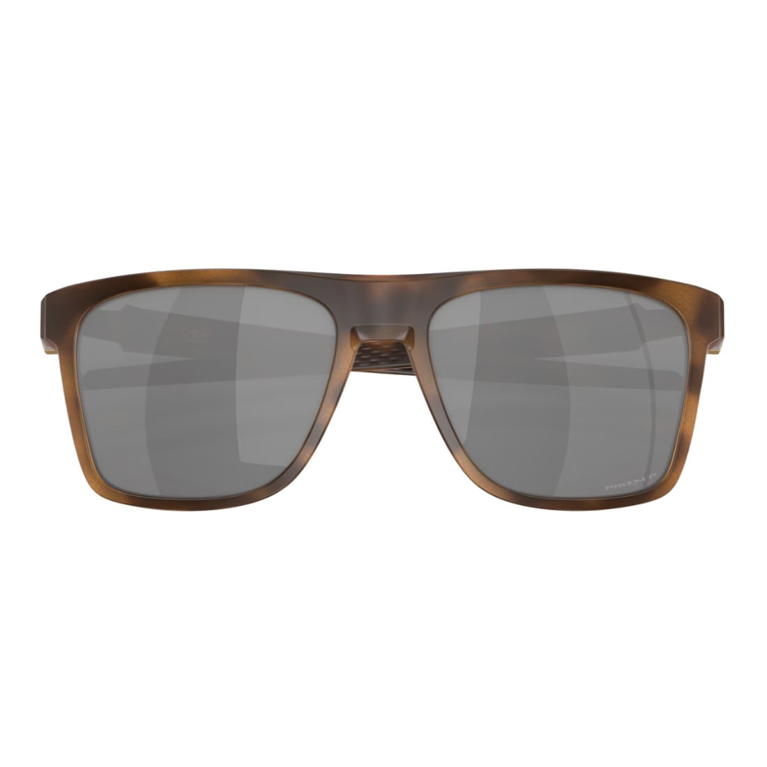Oakley Leffingwell Polarized Sunglasses - Matte Brown Tortoise/Prizm Black Polarised - Square/Rectangular Sunglasses by Oakley