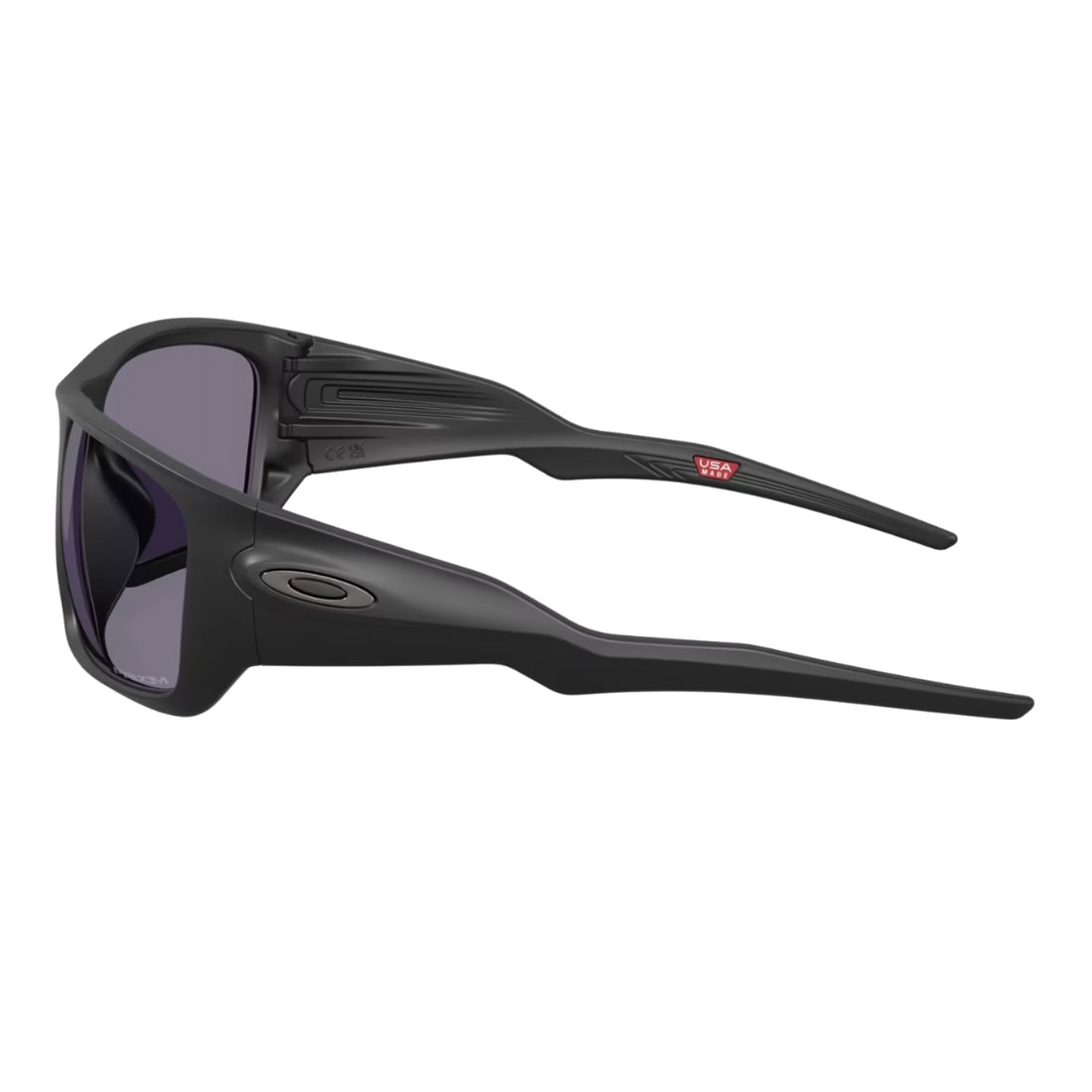 Oakley Masseter Sunglasses - Matte Black/Prizm Grey - Wrap Around Sunglasses by Oakley