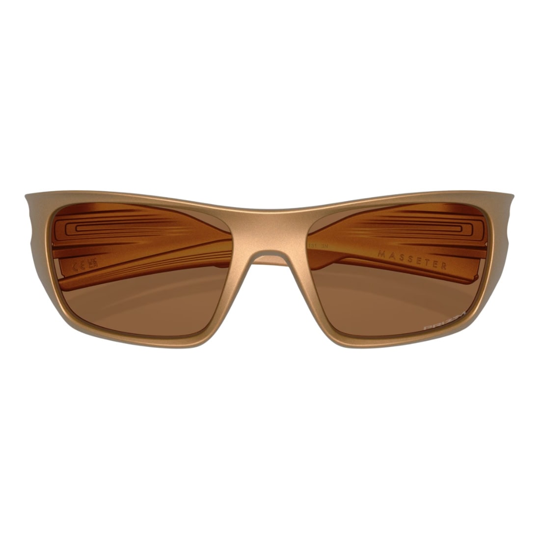 Oakley Masseter Sunglasses - Matte Bronze/Prizm Bronze - Wrap Around Sunglasses by Oakley