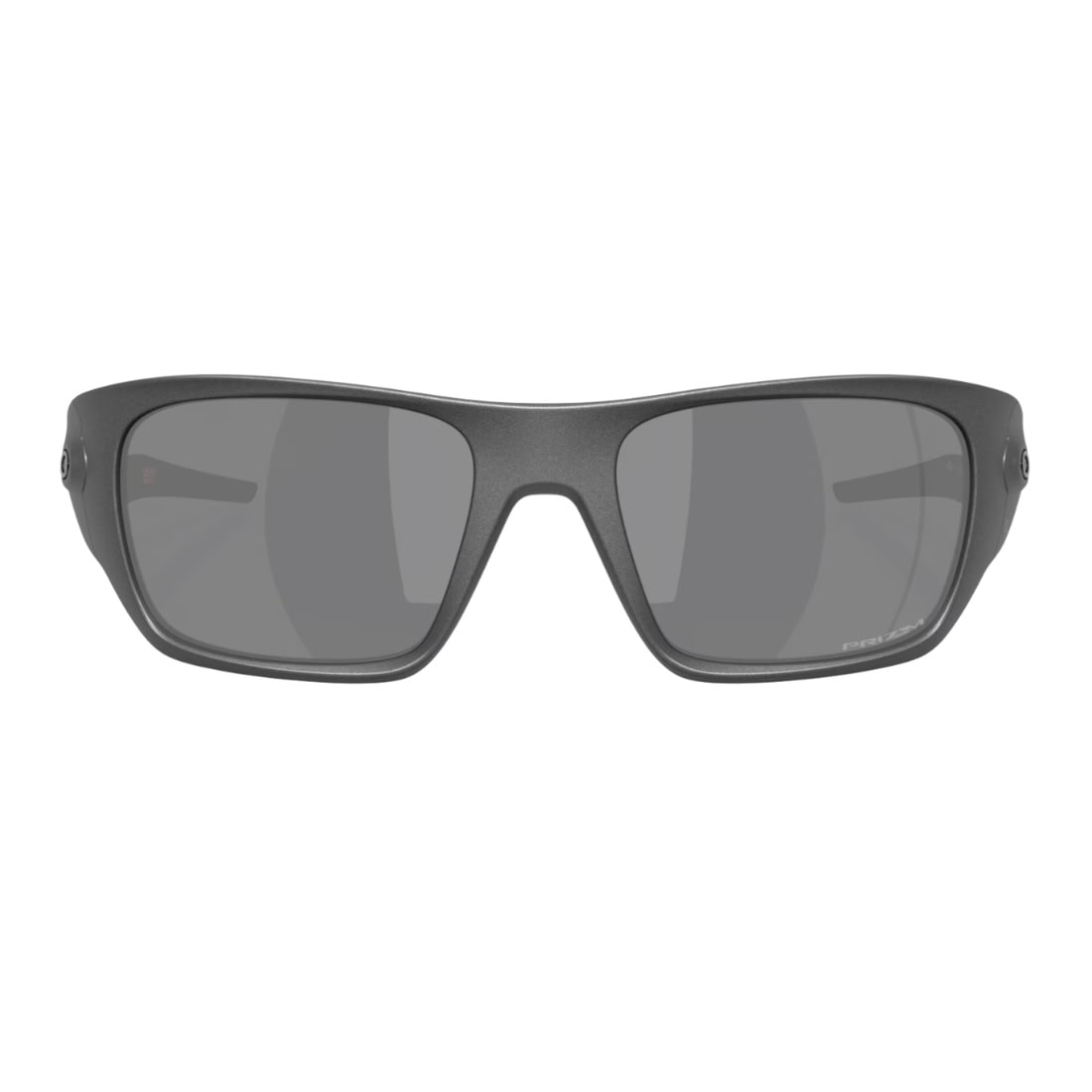 Oakley Masseter Sunglasses - Steel/Prizm Black - Wrap Around Sunglasses by Oakley