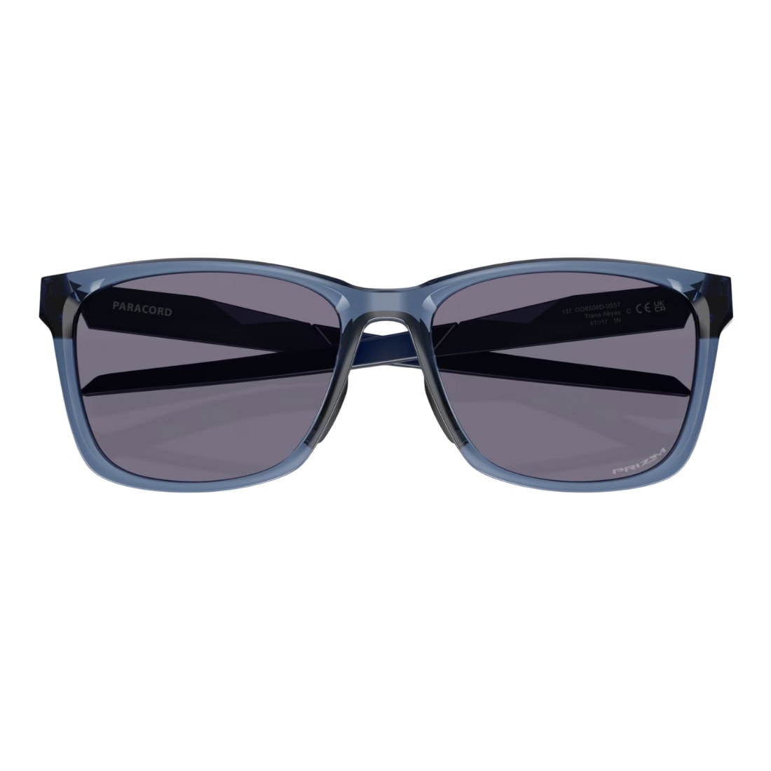 Oakley Paracord Sunglasses - Trans Abyss/Prizm Grey - Square/Rectangular Sunglasses by Oakley