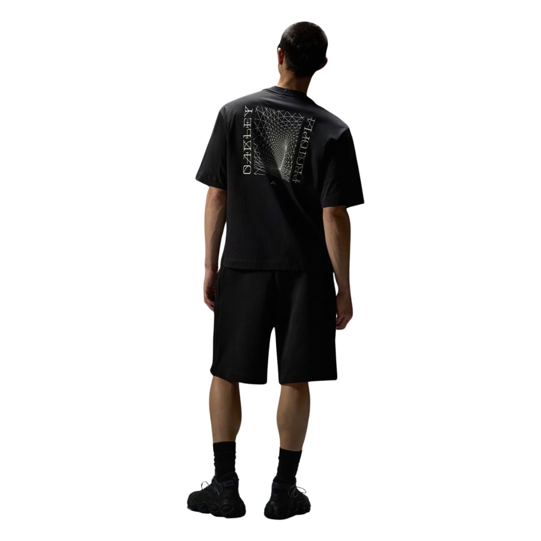 Oakley Reserve Momento Protopia T-Shirt - Pitch Black - Mens Graphic T-Shirt by Oakley