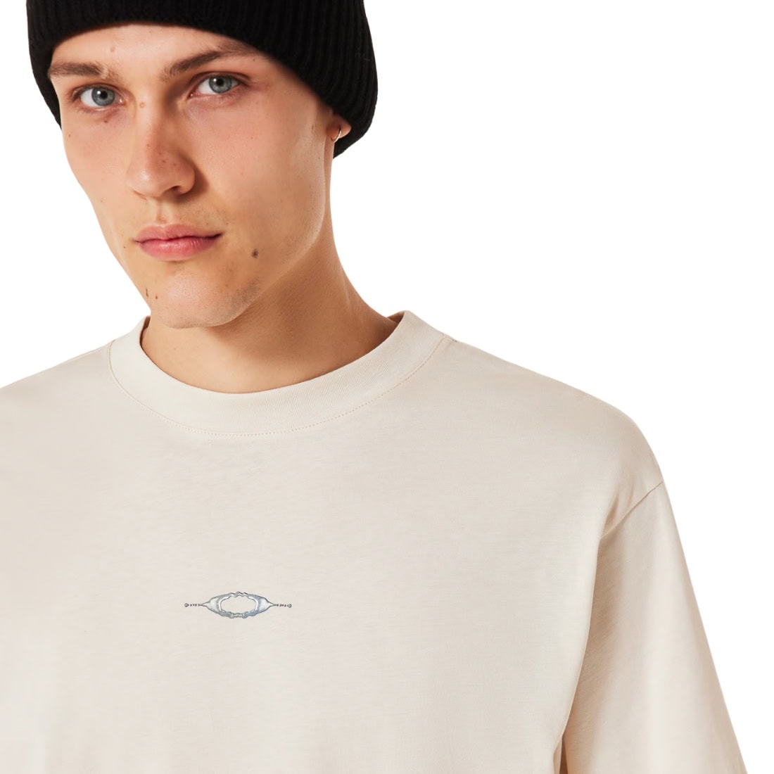 Oakley Stacked Metal T-Shirt - Mist - Mens Graphic T-Shirt by Oakley